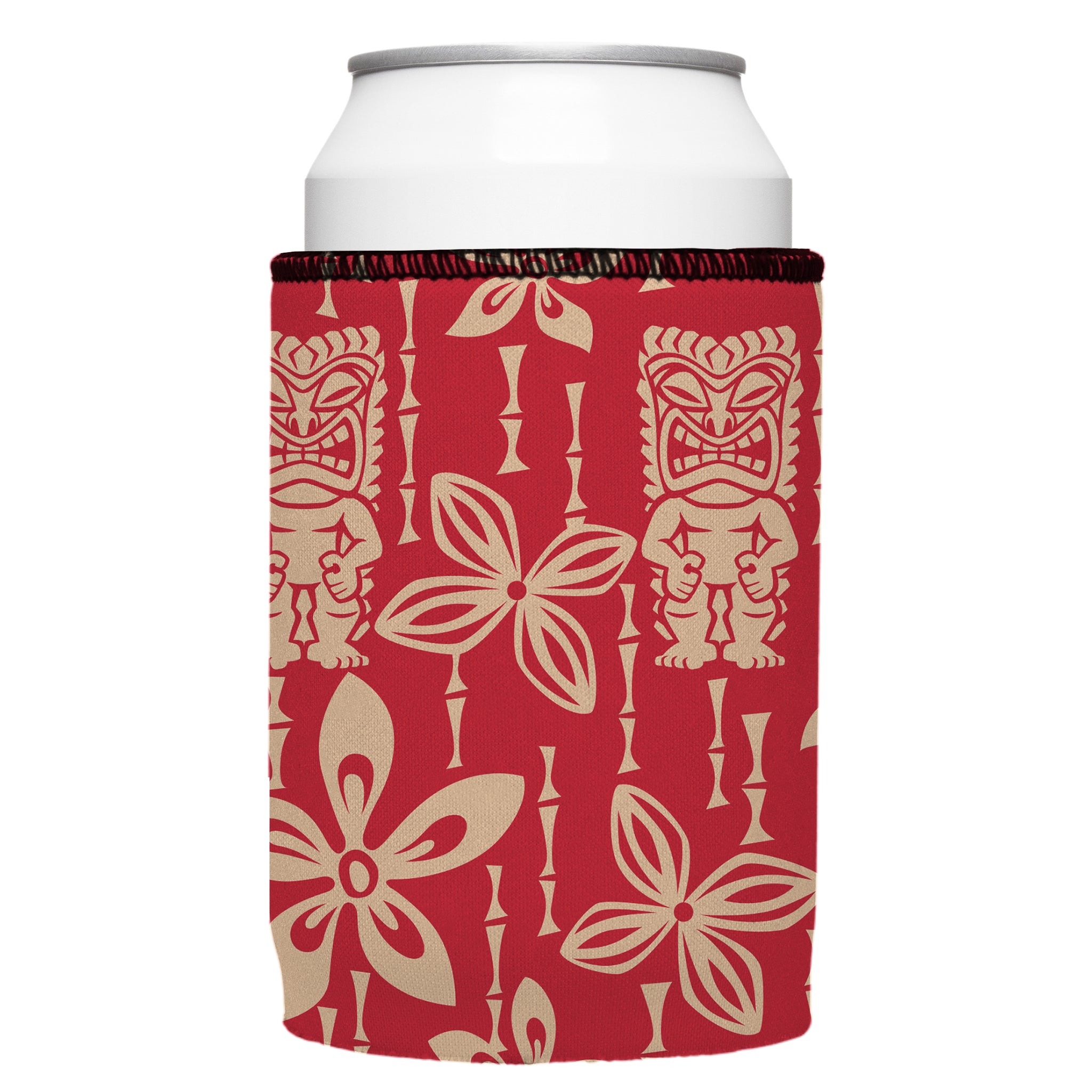 Stubbyz Red Tiki Tropics Stubby Cooler
