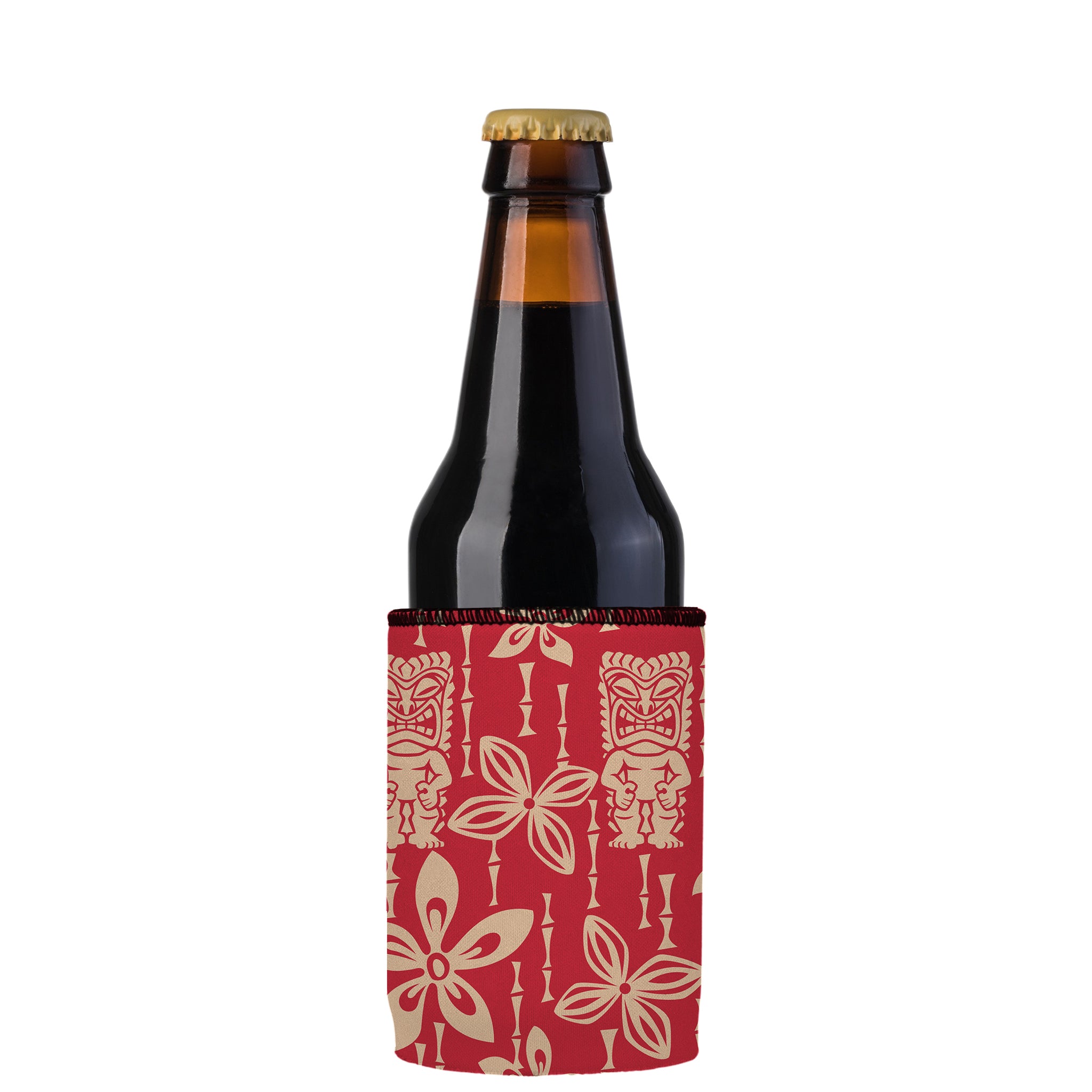 Stubbyz Red Tiki Tropics Stubby Cooler