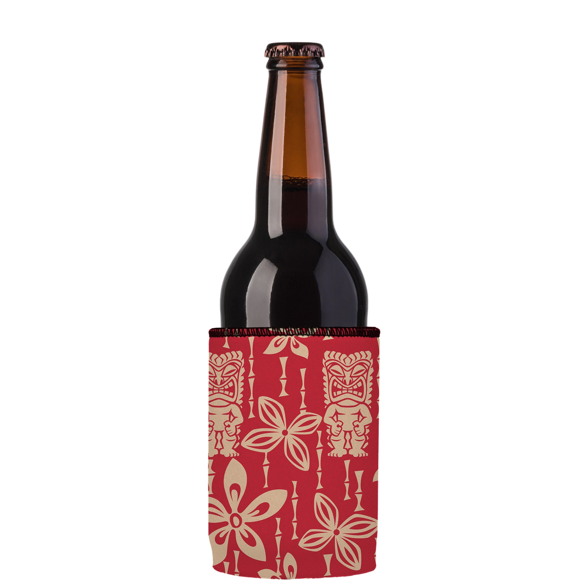 Stubbyz Red Tiki Tropics Stubby Cooler