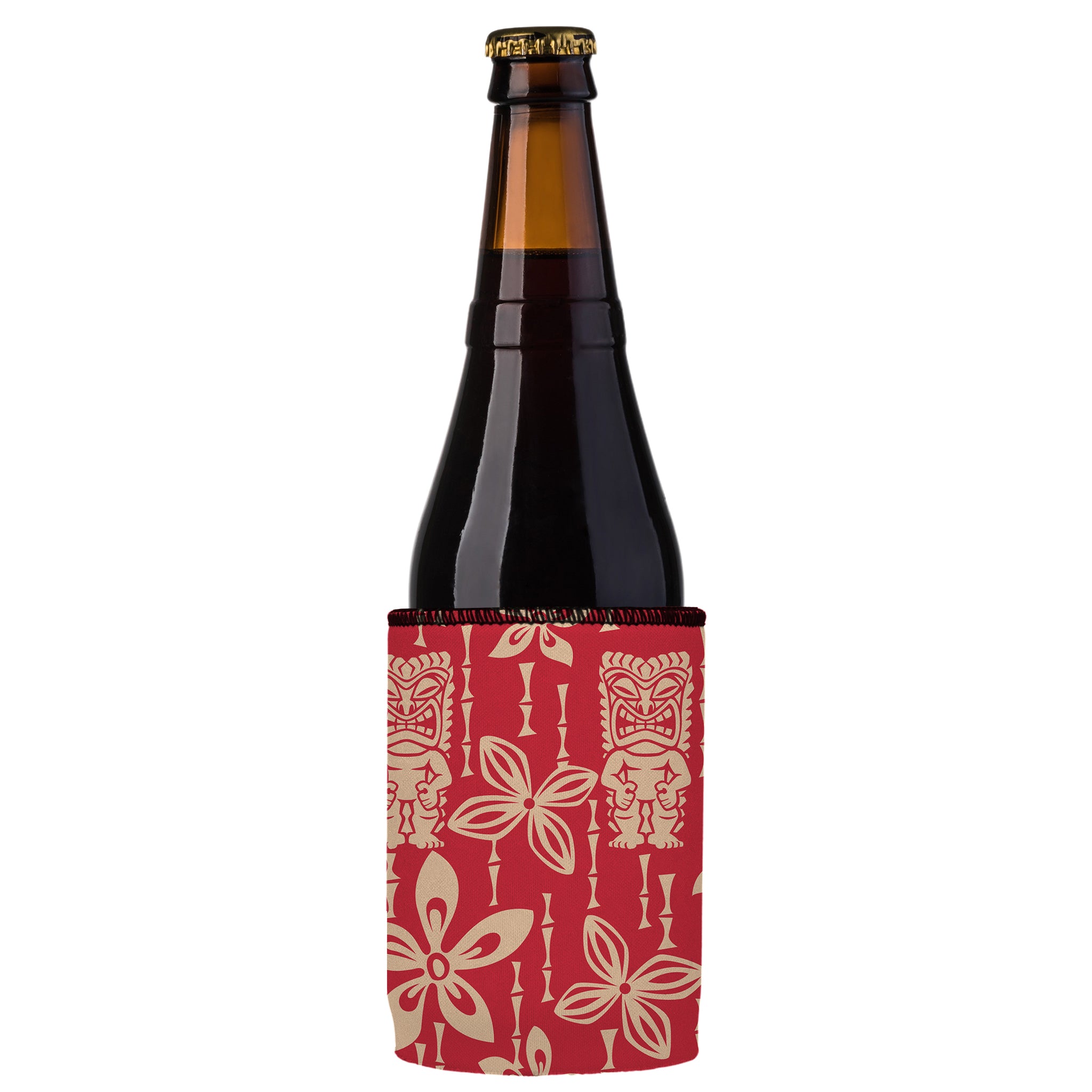 Stubbyz Red Tiki Tropics Stubby Cooler
