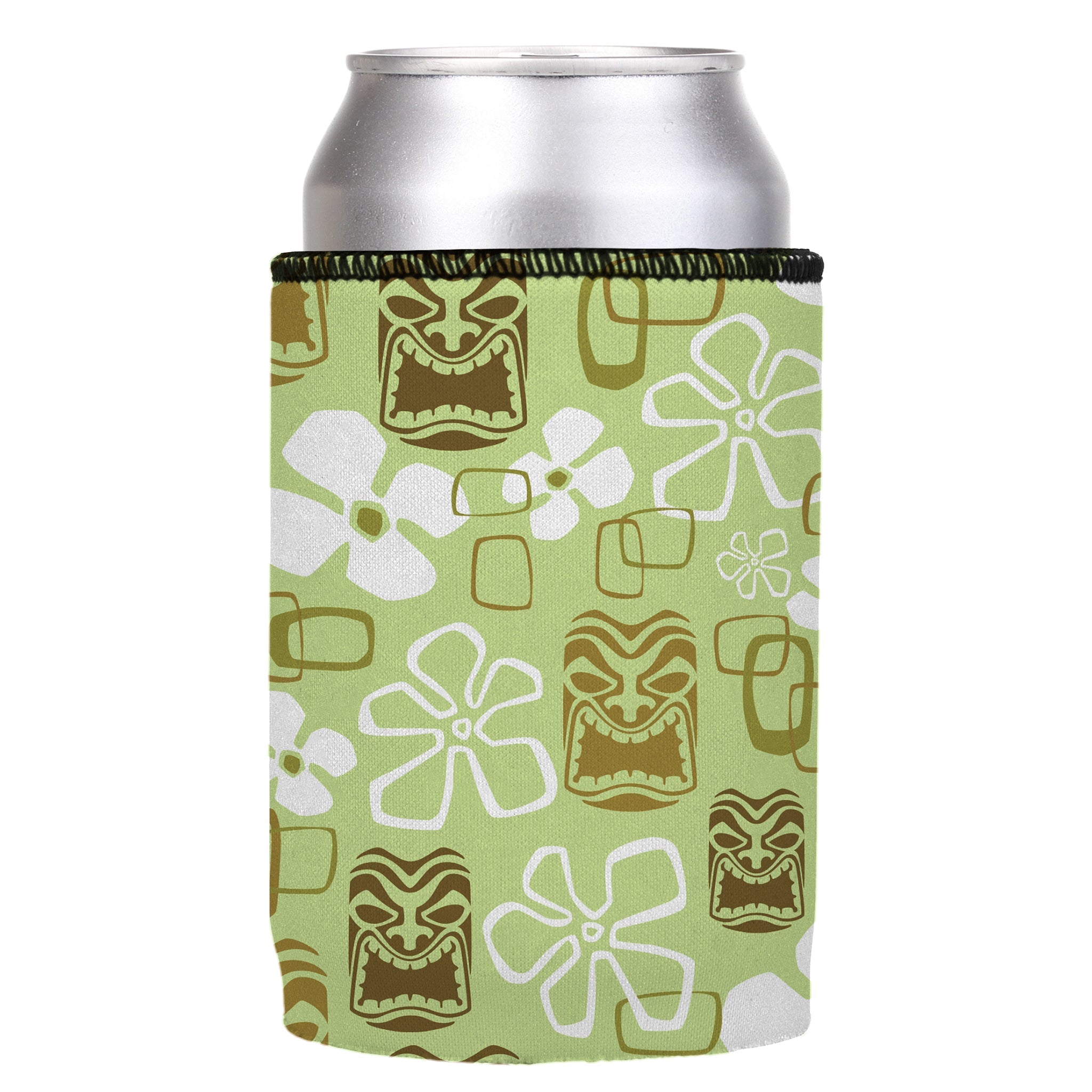 Stubbyz Tiki Green Stubby Cooler 3-Pack