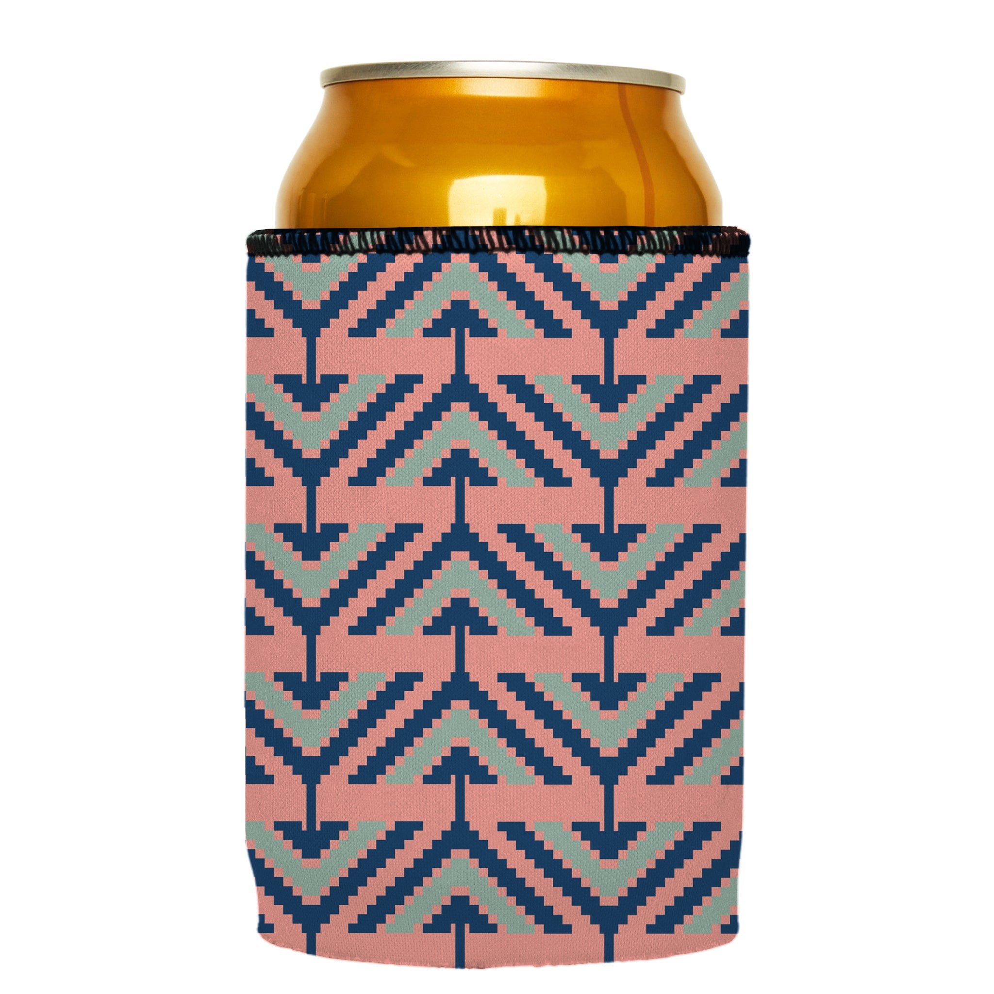 Stubbyz Pink Tribal Arrows Stubby Cooler 3-Pack
