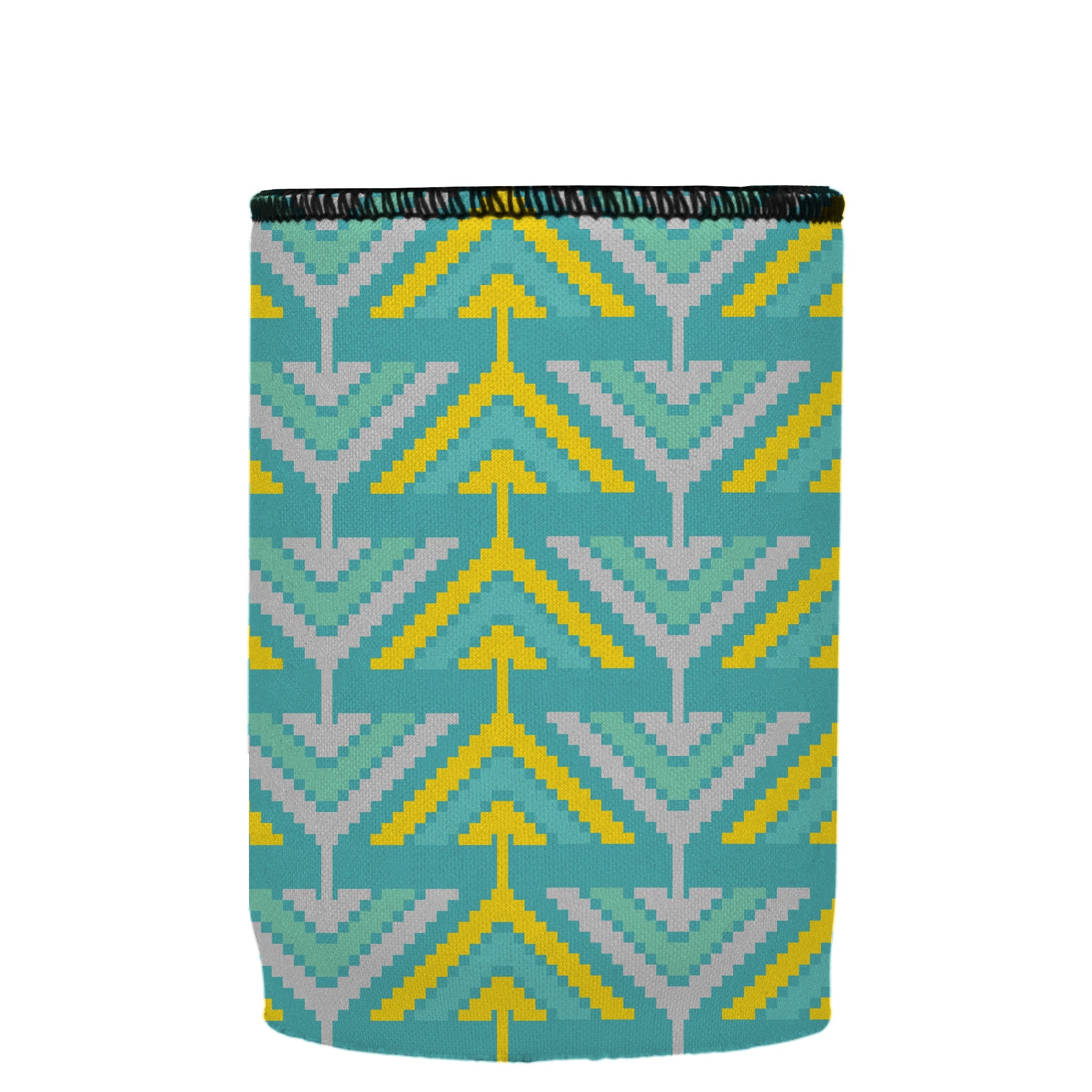 Stubbyz Yellow Tribal Arrows Stubby Cooler 3-Pack