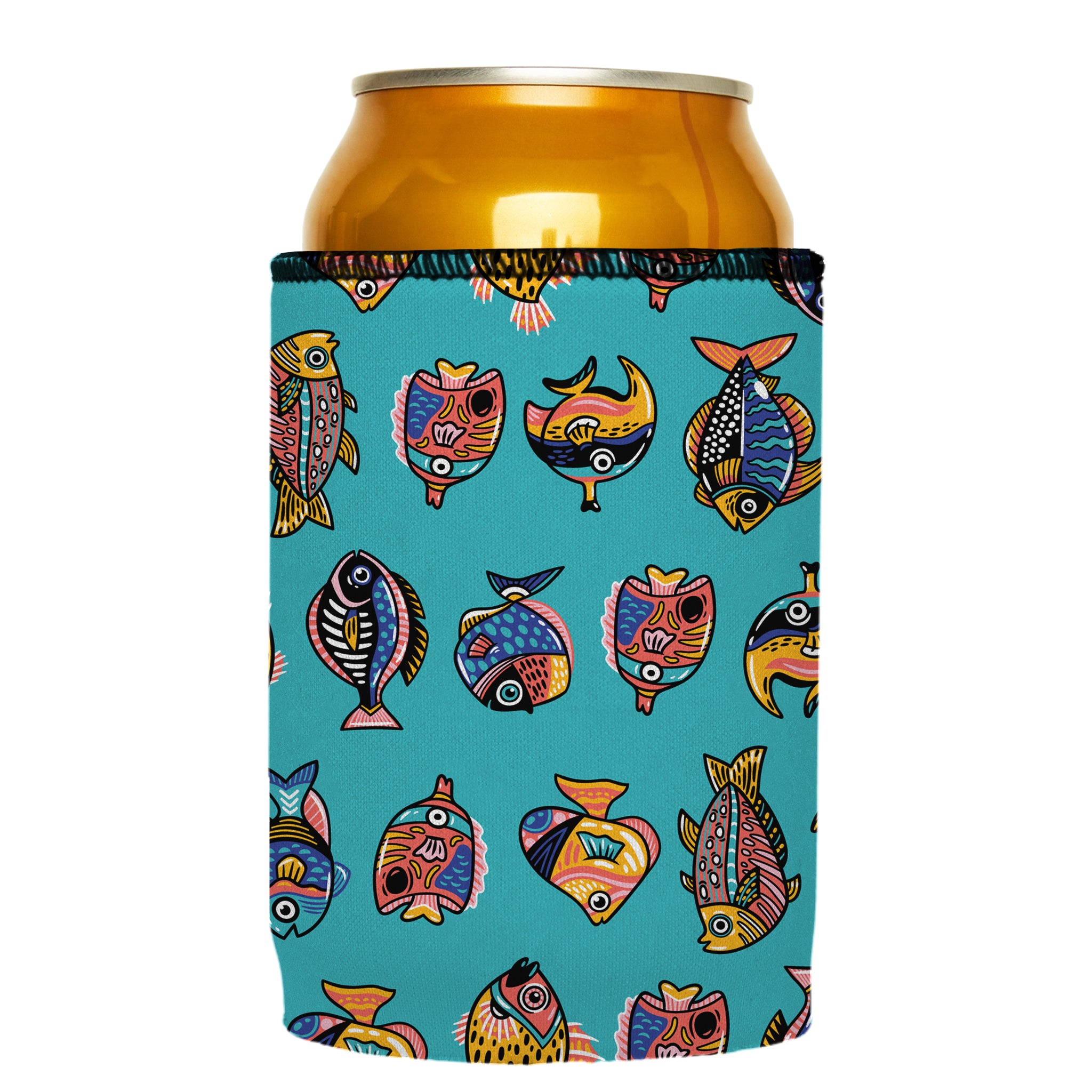 Stubbyz Tropical Fish Stubby Cooler