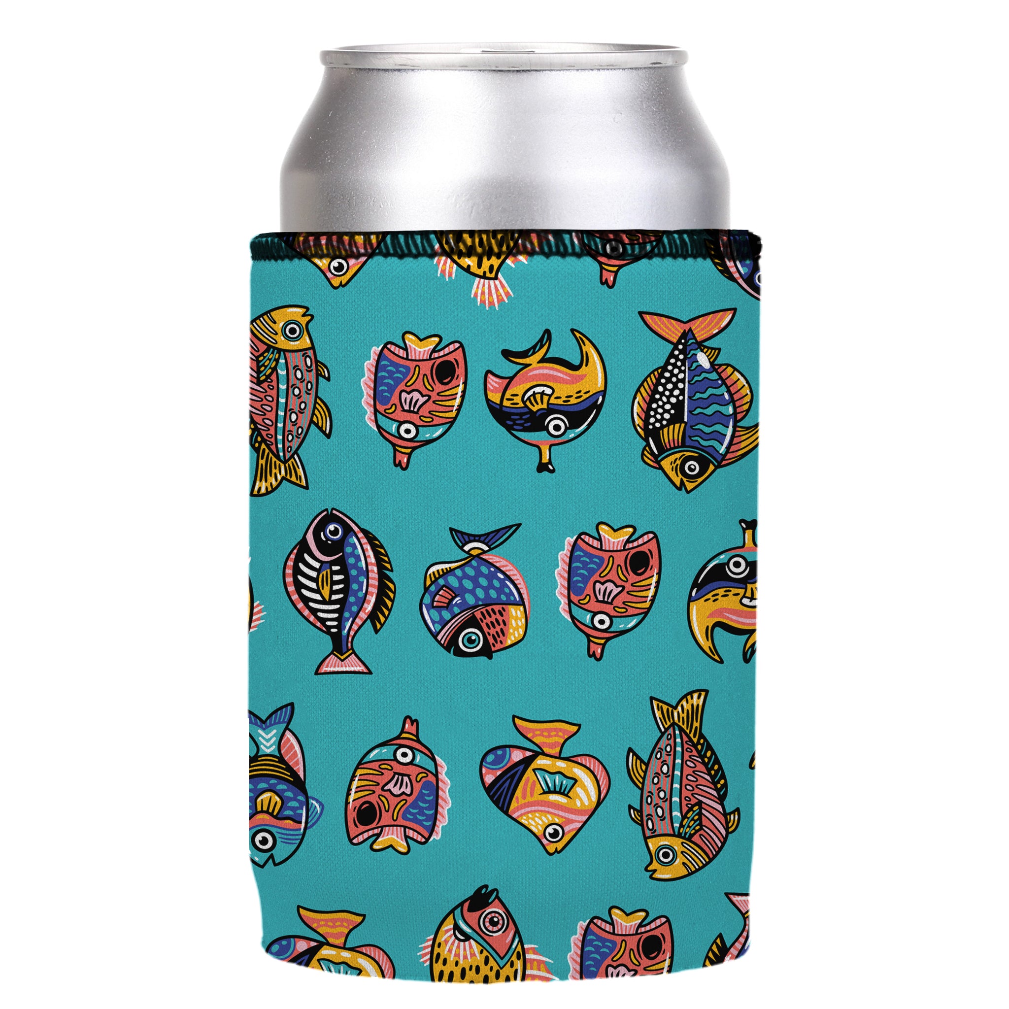 Stubbyz Tropical Fish Stubby Cooler