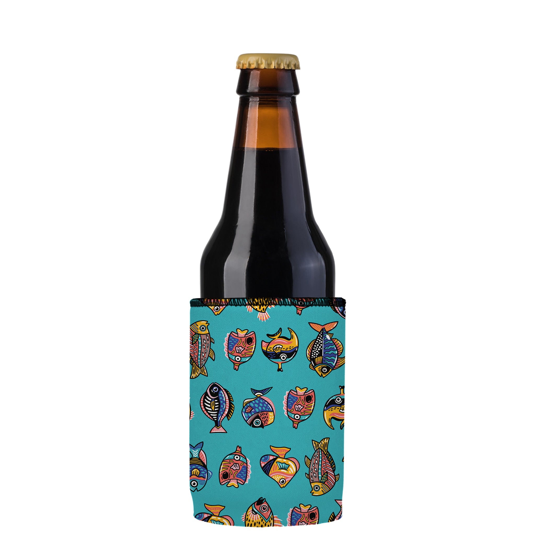 Stubbyz Tropical Fish Stubby Cooler