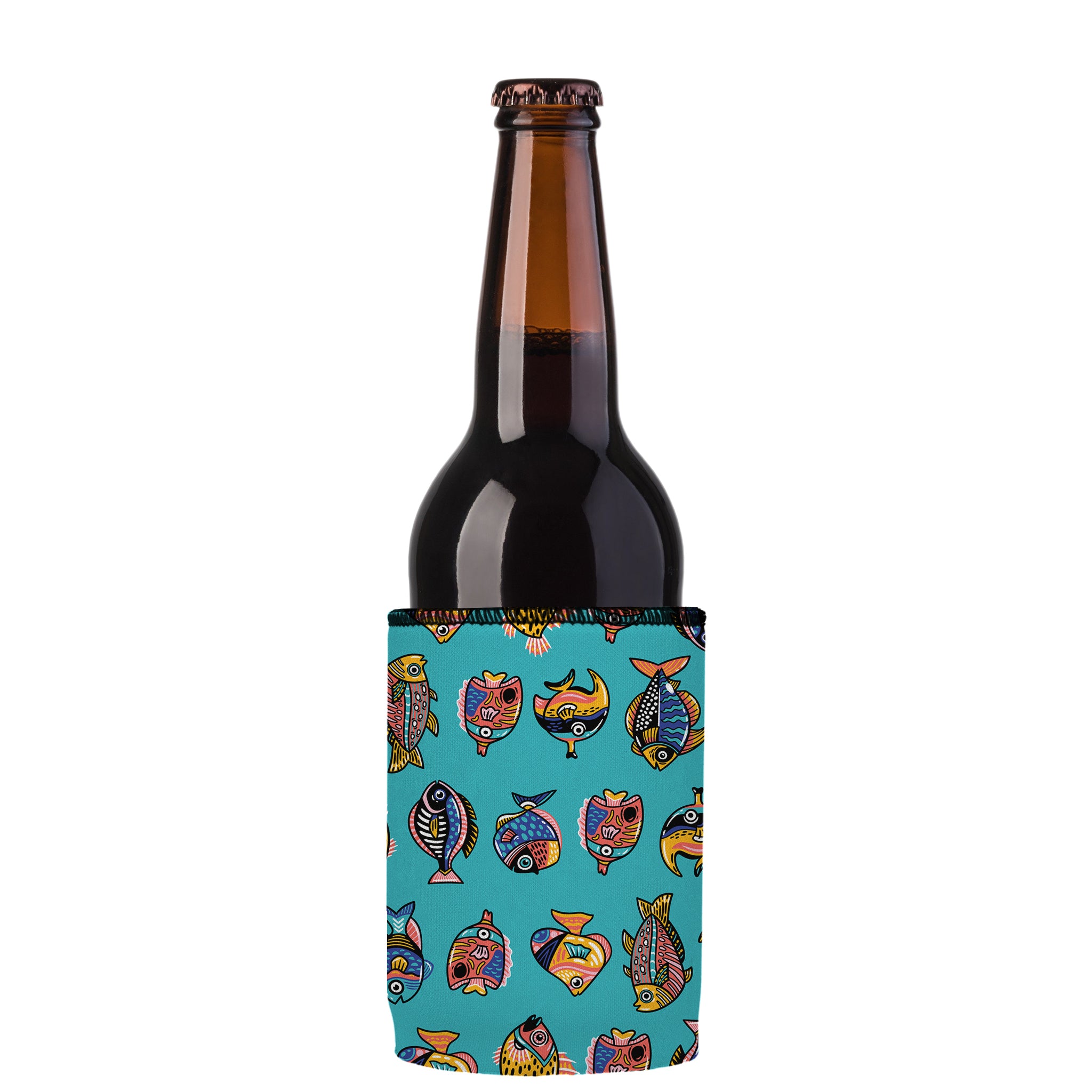 Stubbyz Tropical Fish Stubby Cooler
