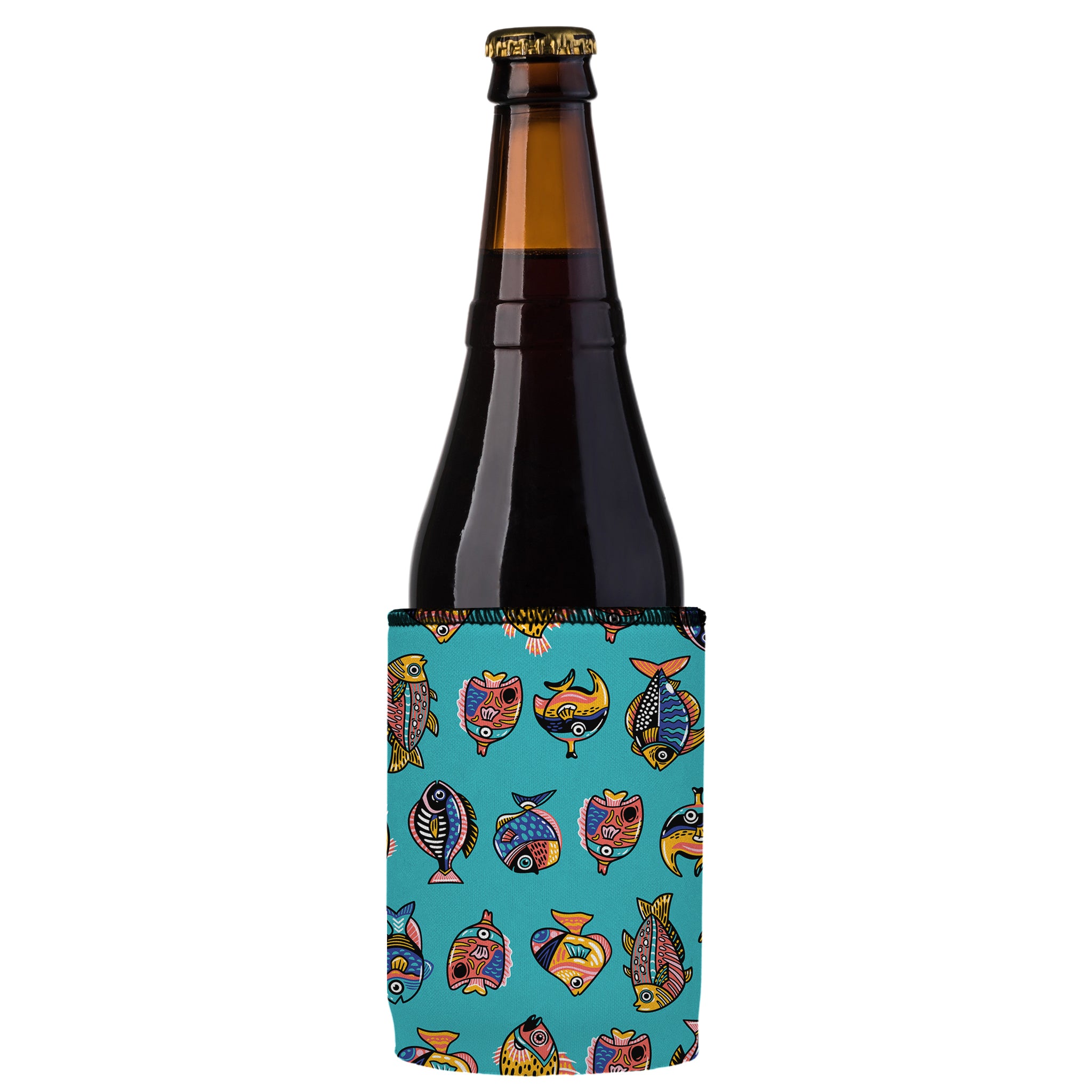 Stubbyz Tropical Fish Stubby Cooler