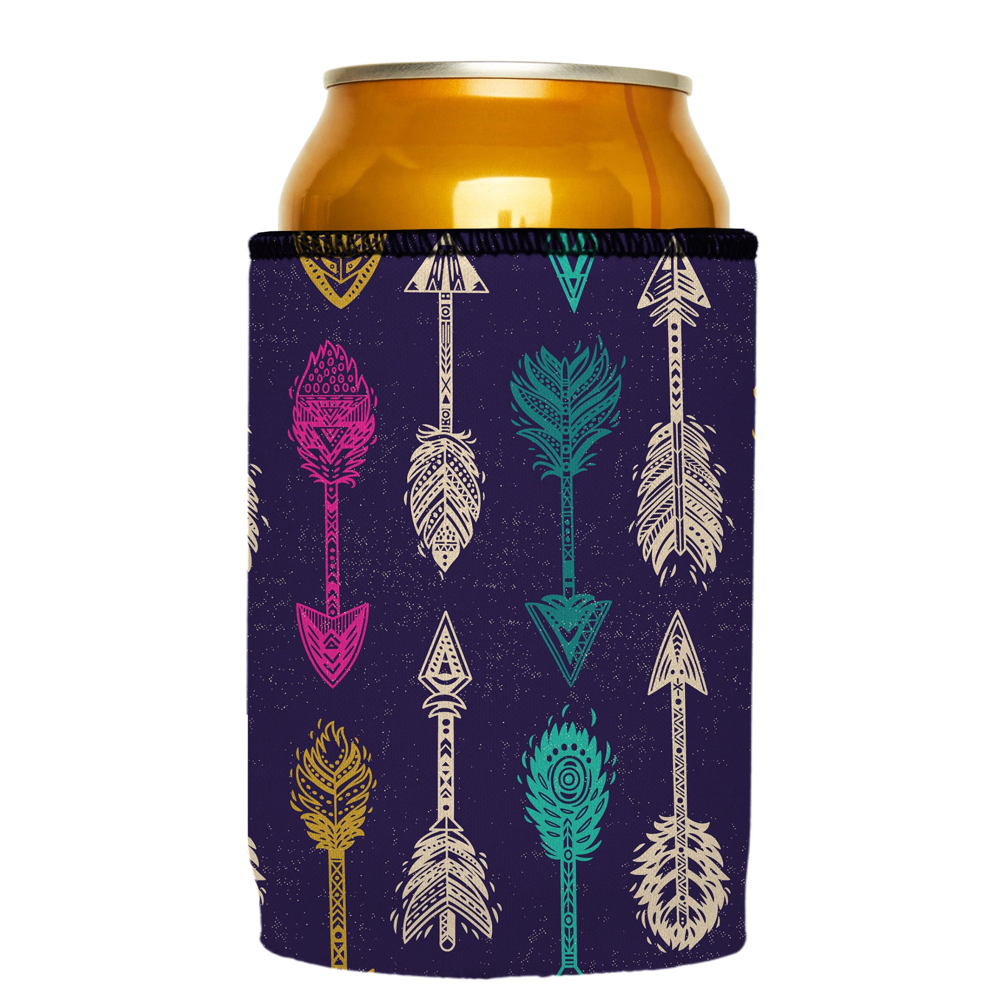 Stubbyz Neon Boho Arrows Stubby Cooler