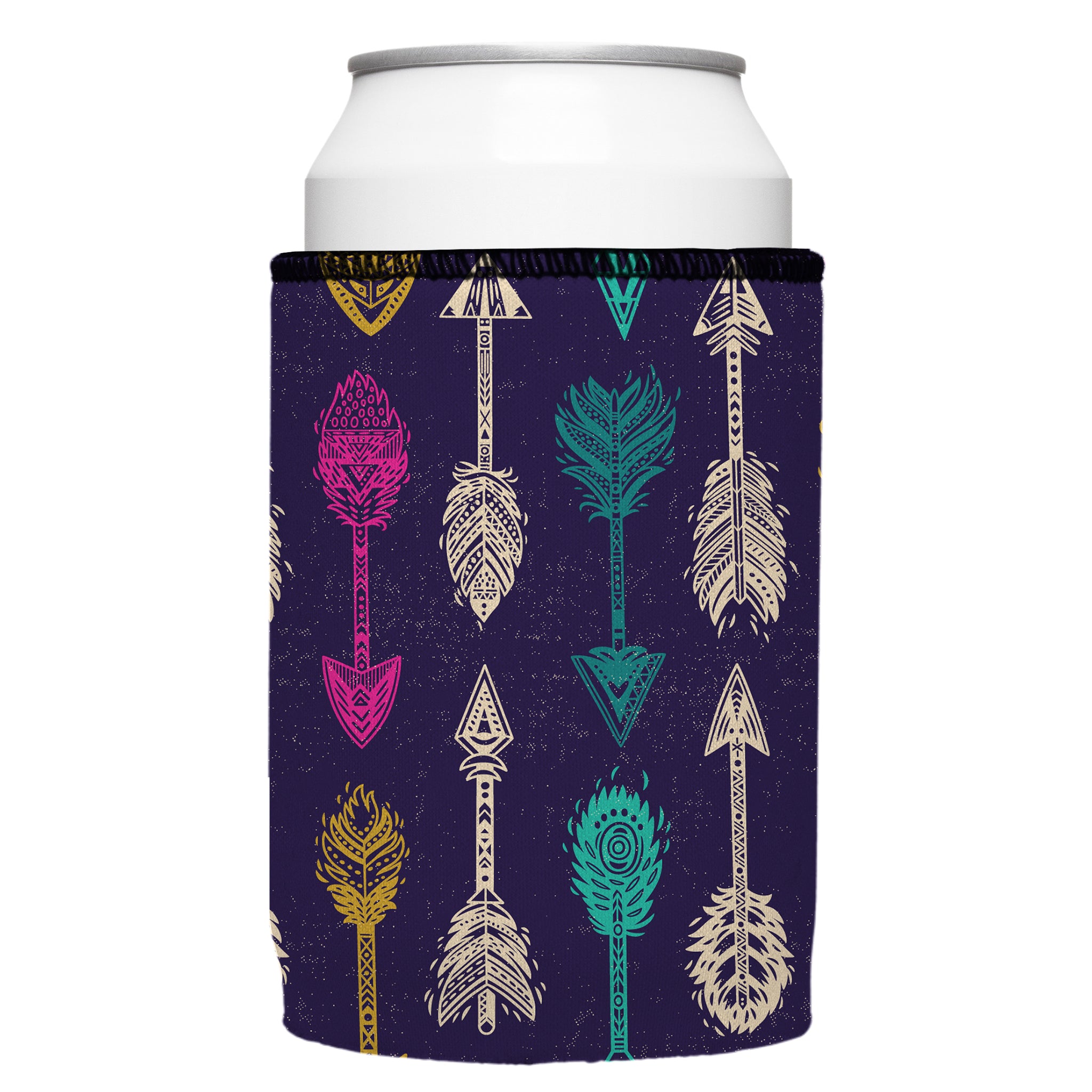 Stubbyz Neon Boho Arrows Stubby Cooler