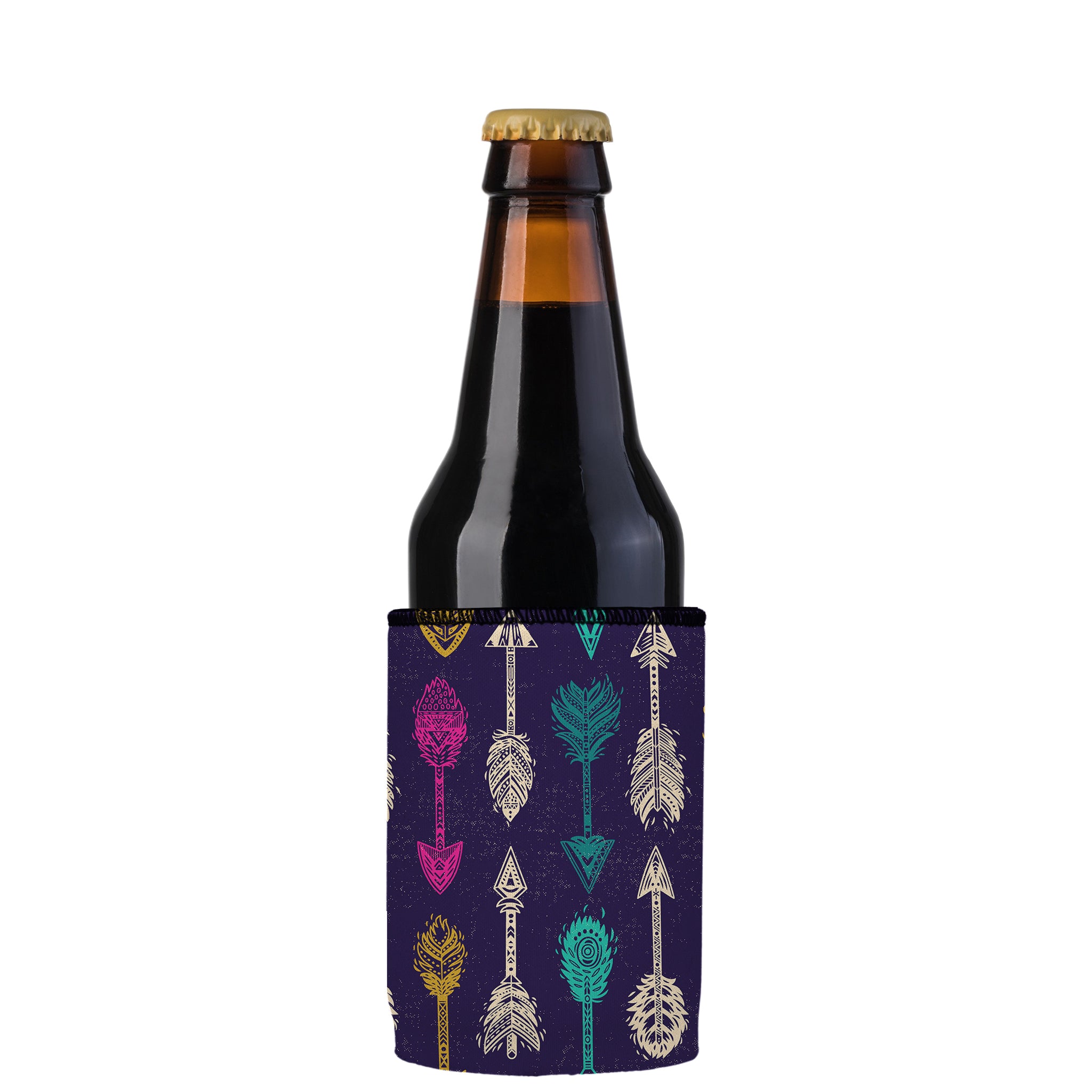 Stubbyz Neon Boho Arrows Stubby Cooler