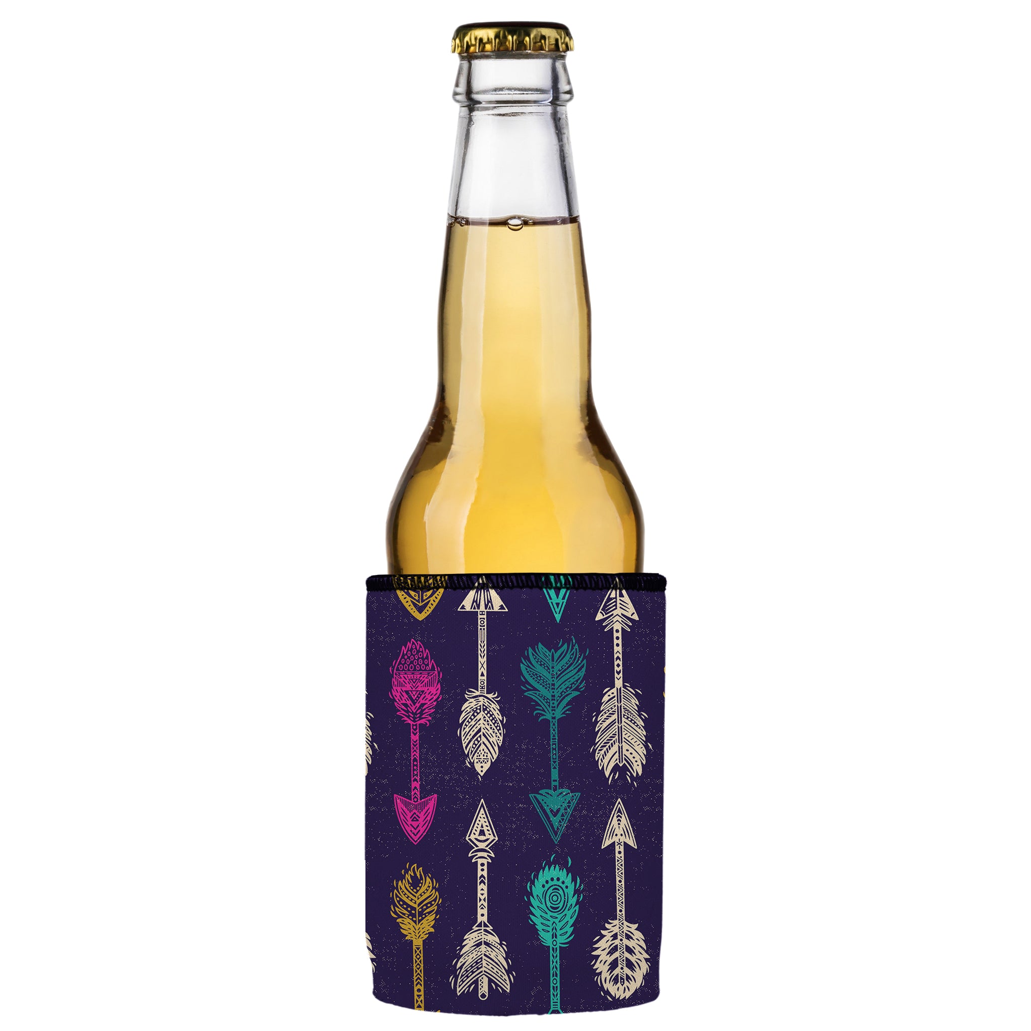 Stubbyz Neon Boho Arrows Stubby Cooler