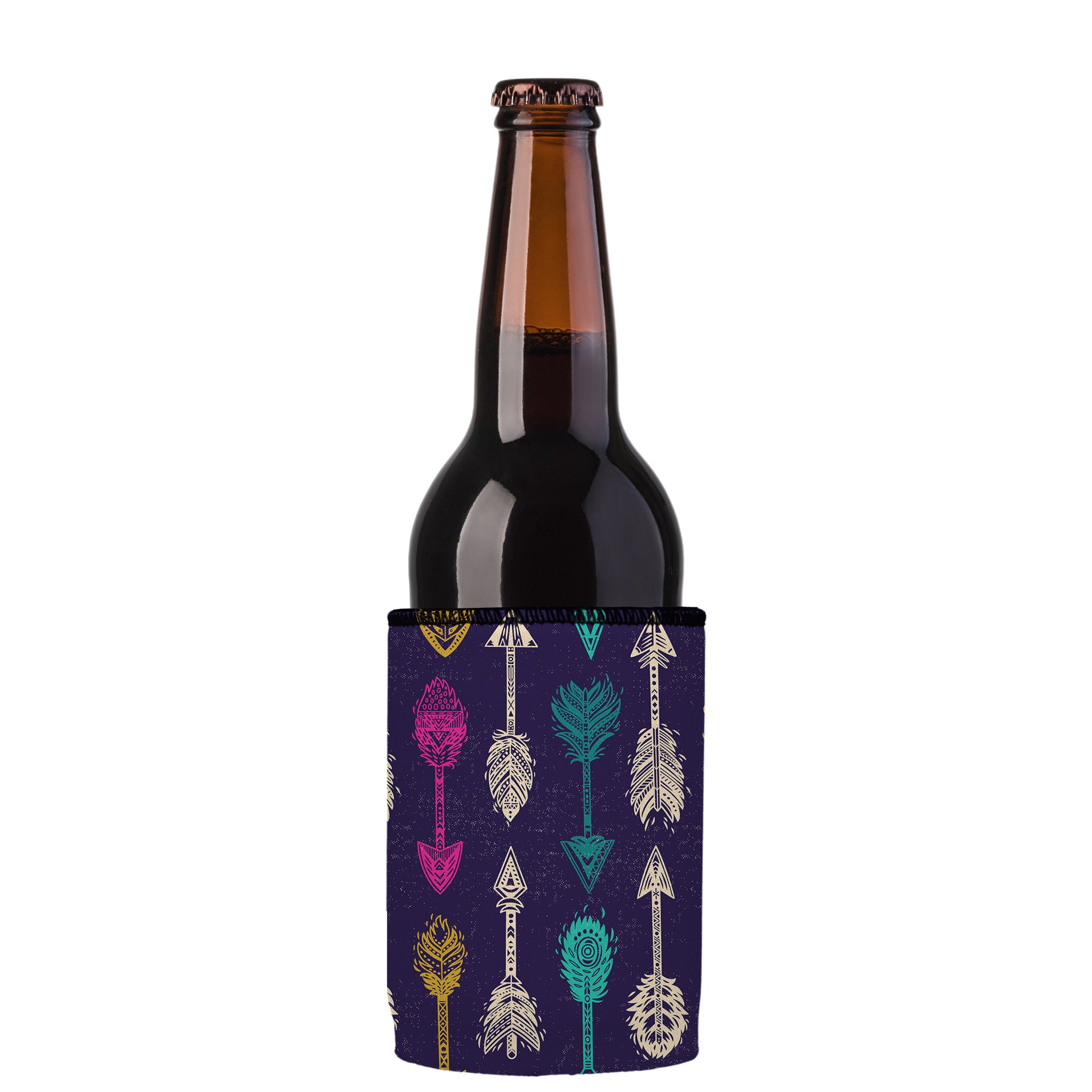 Stubbyz Neon Boho Arrows Stubby Cooler