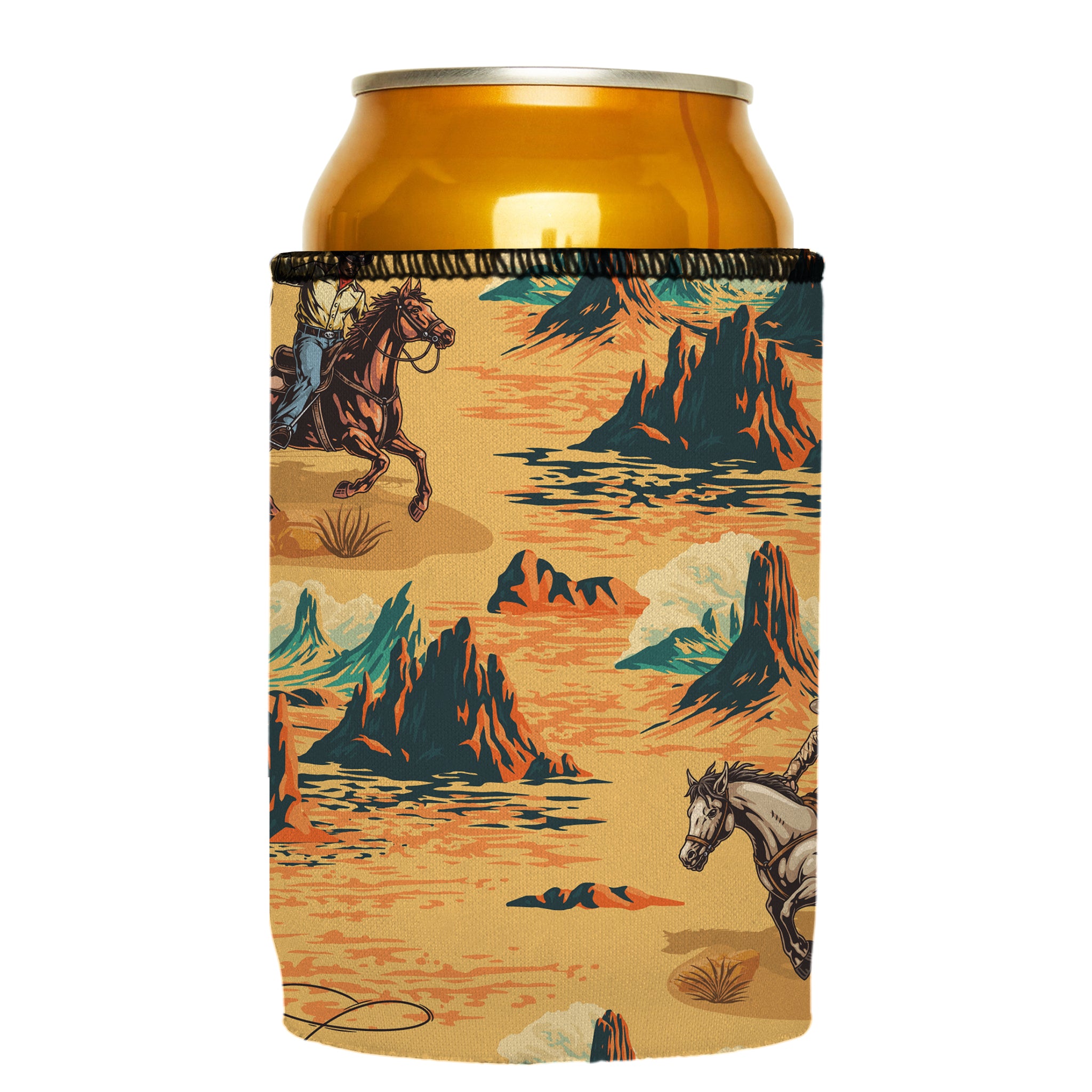 Stubbyz Scenic Cowboys Stubby Cooler