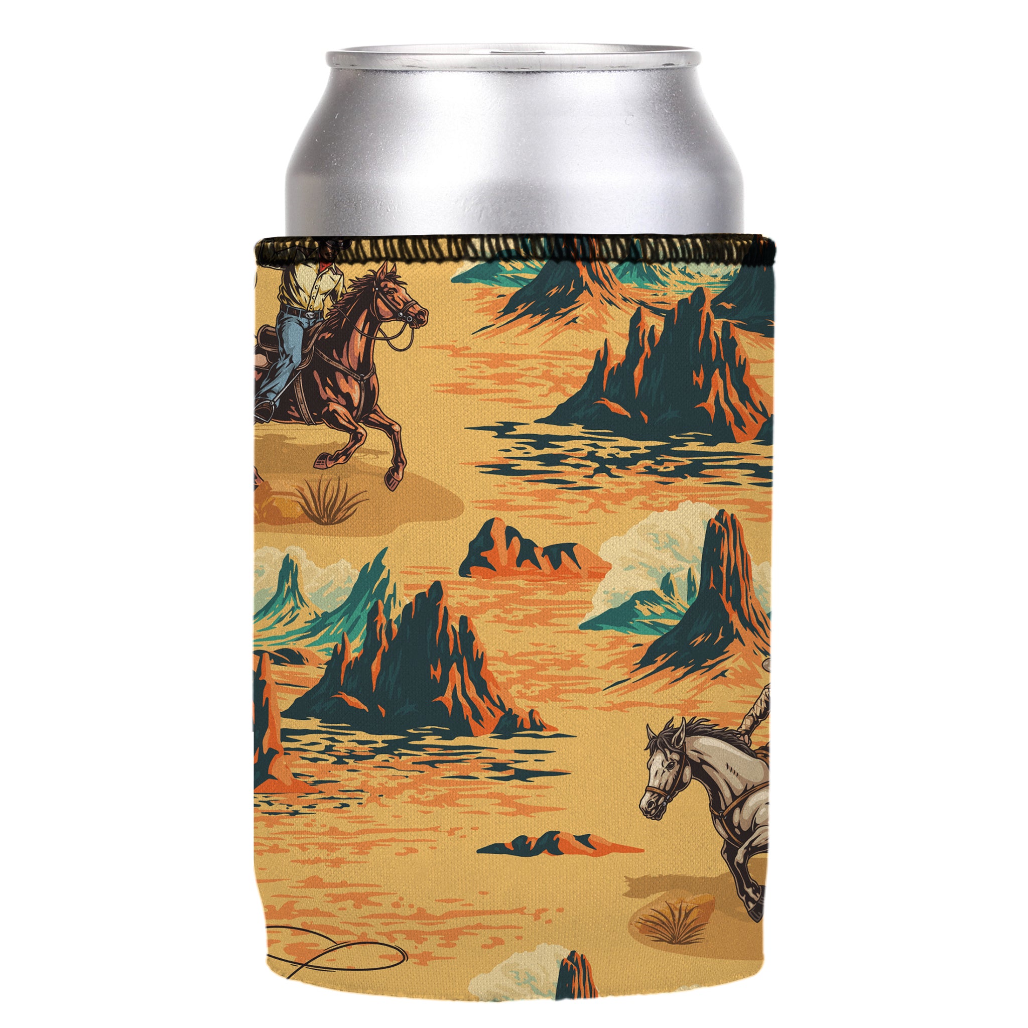Stubbyz Scenic Cowboys Stubby Cooler
