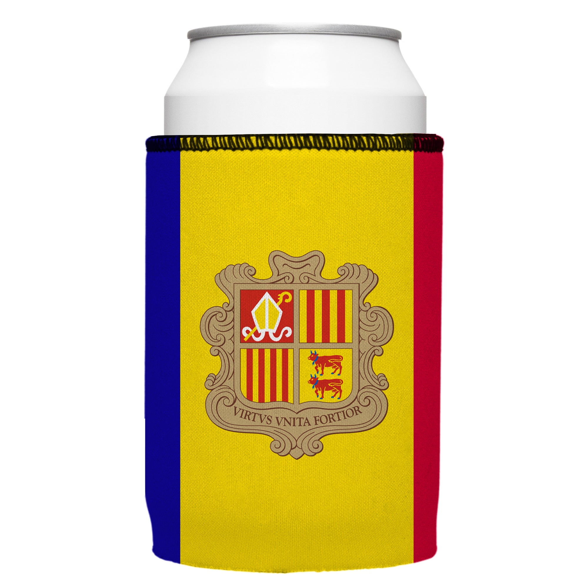 Stubbyz Flag of Andorra Stubby Cooler