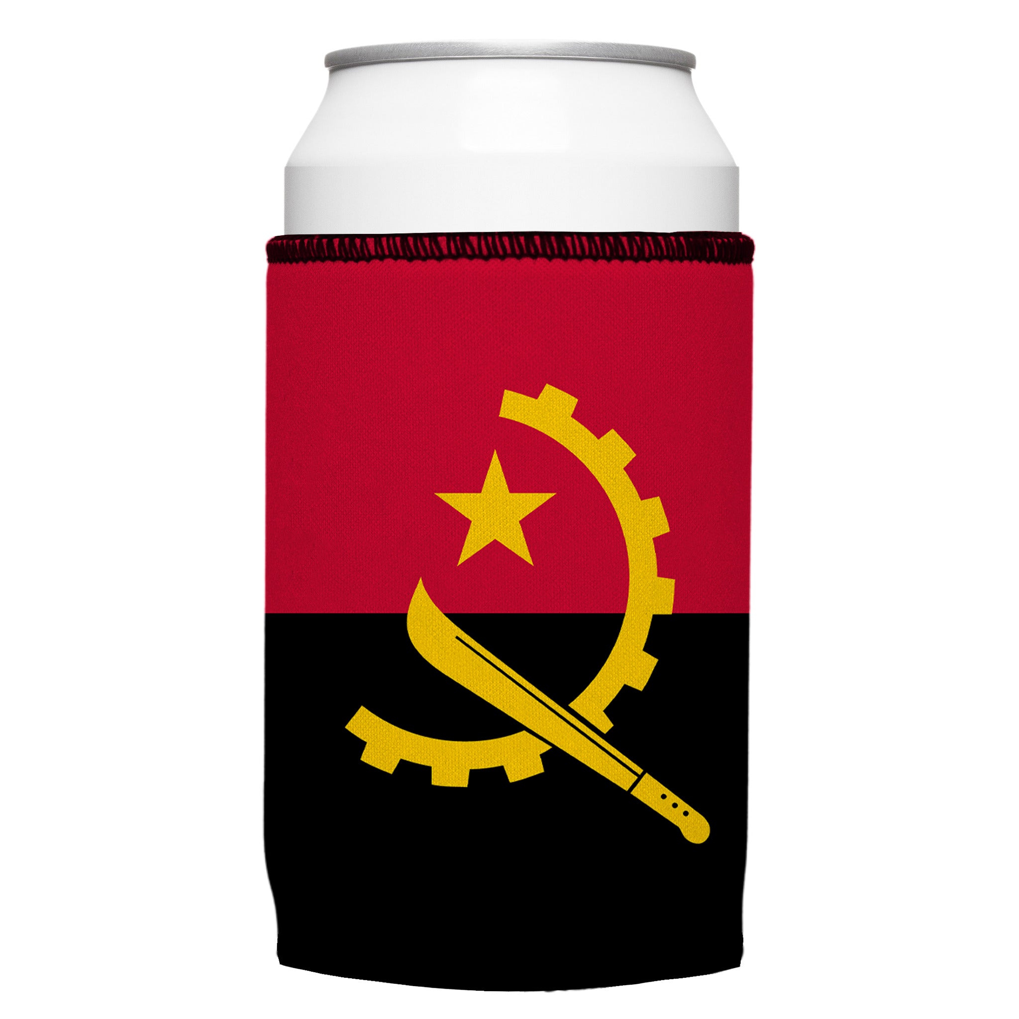 Stubbyz Flag of Angola Stubby Cooler