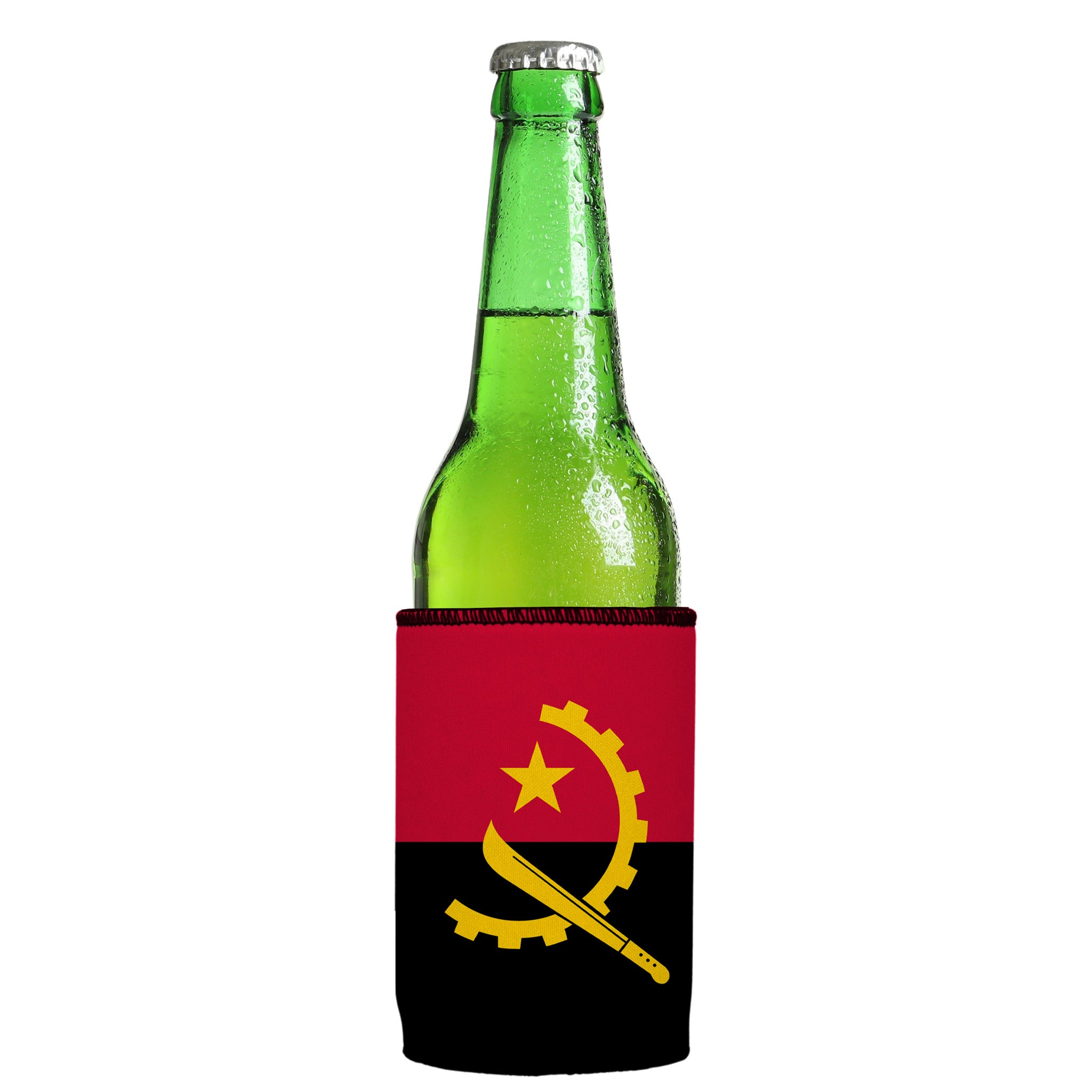 Stubbyz Flag of Angola Stubby Cooler