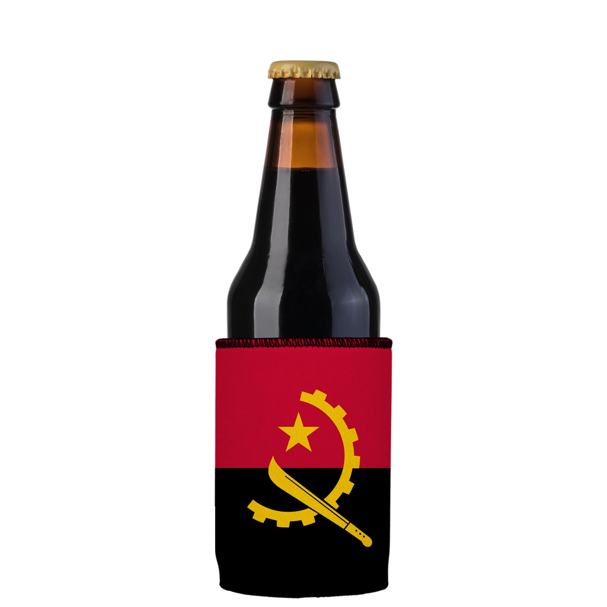 Stubbyz Flag of Angola Stubby Cooler