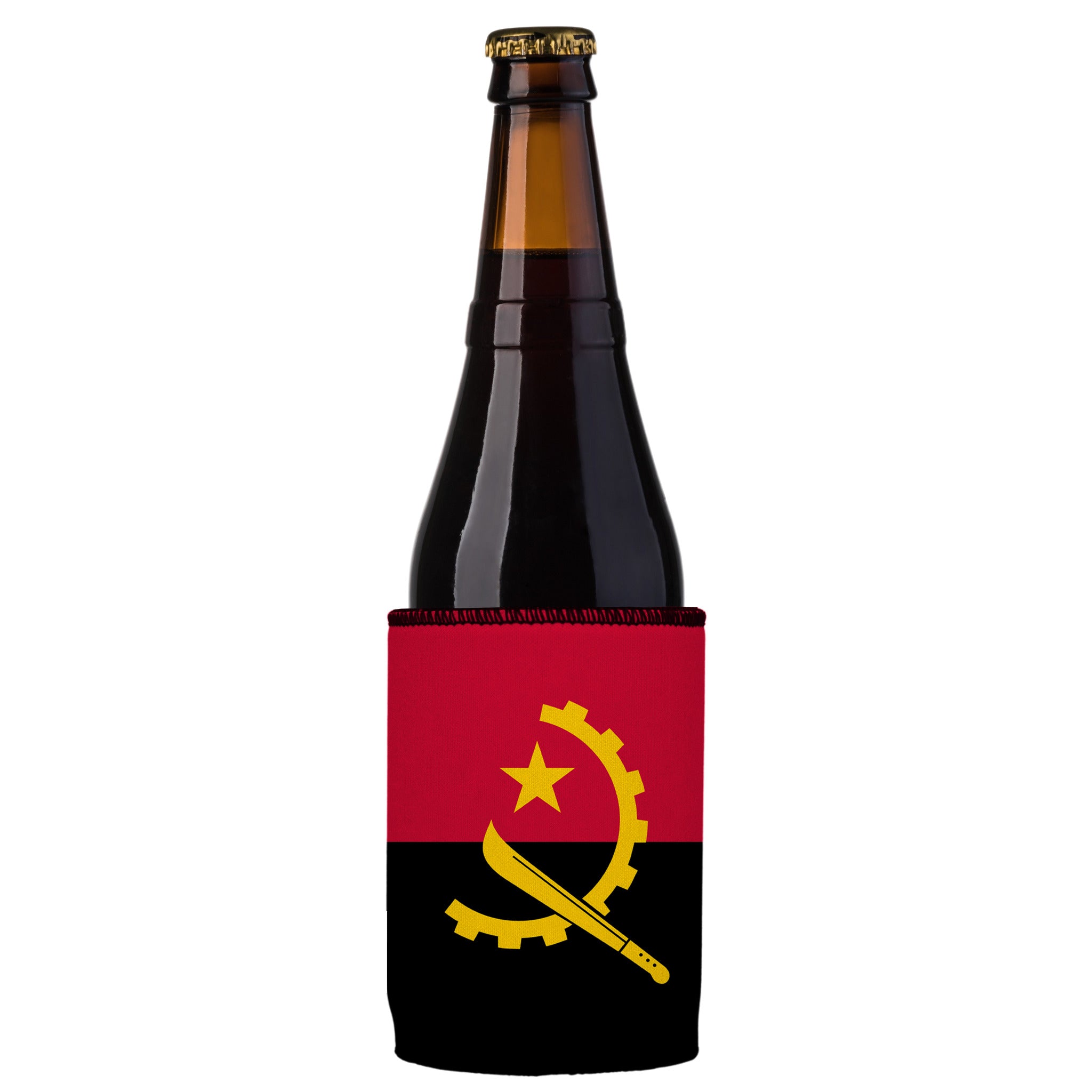 Stubbyz Flag of Angola Stubby Cooler