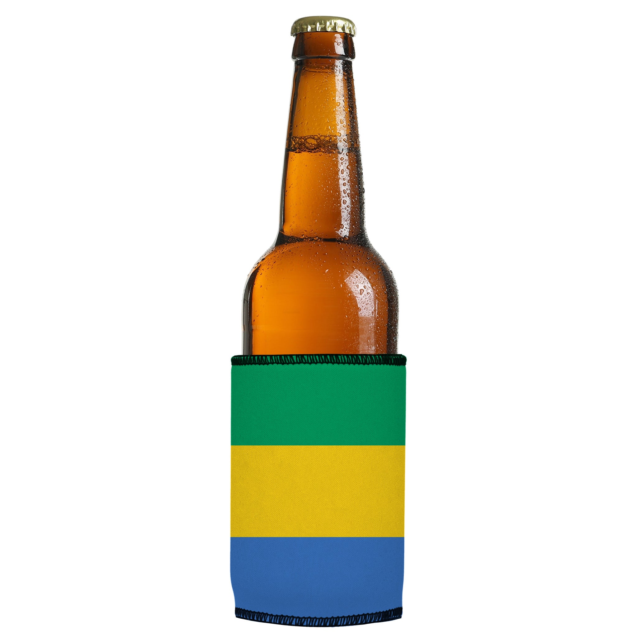Stubbyz Flag of Gabon Stubby Cooler