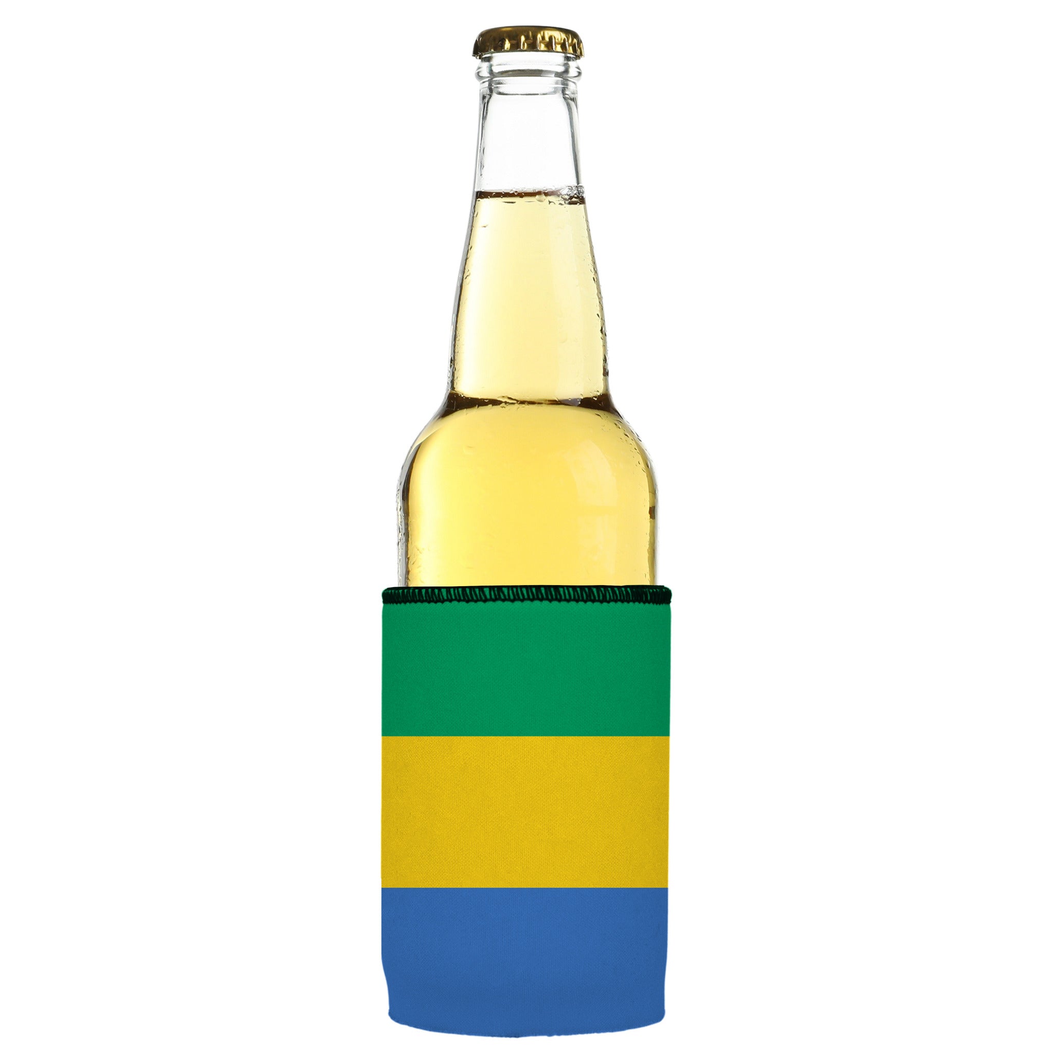 Stubbyz Flag of Gabon Stubby Cooler