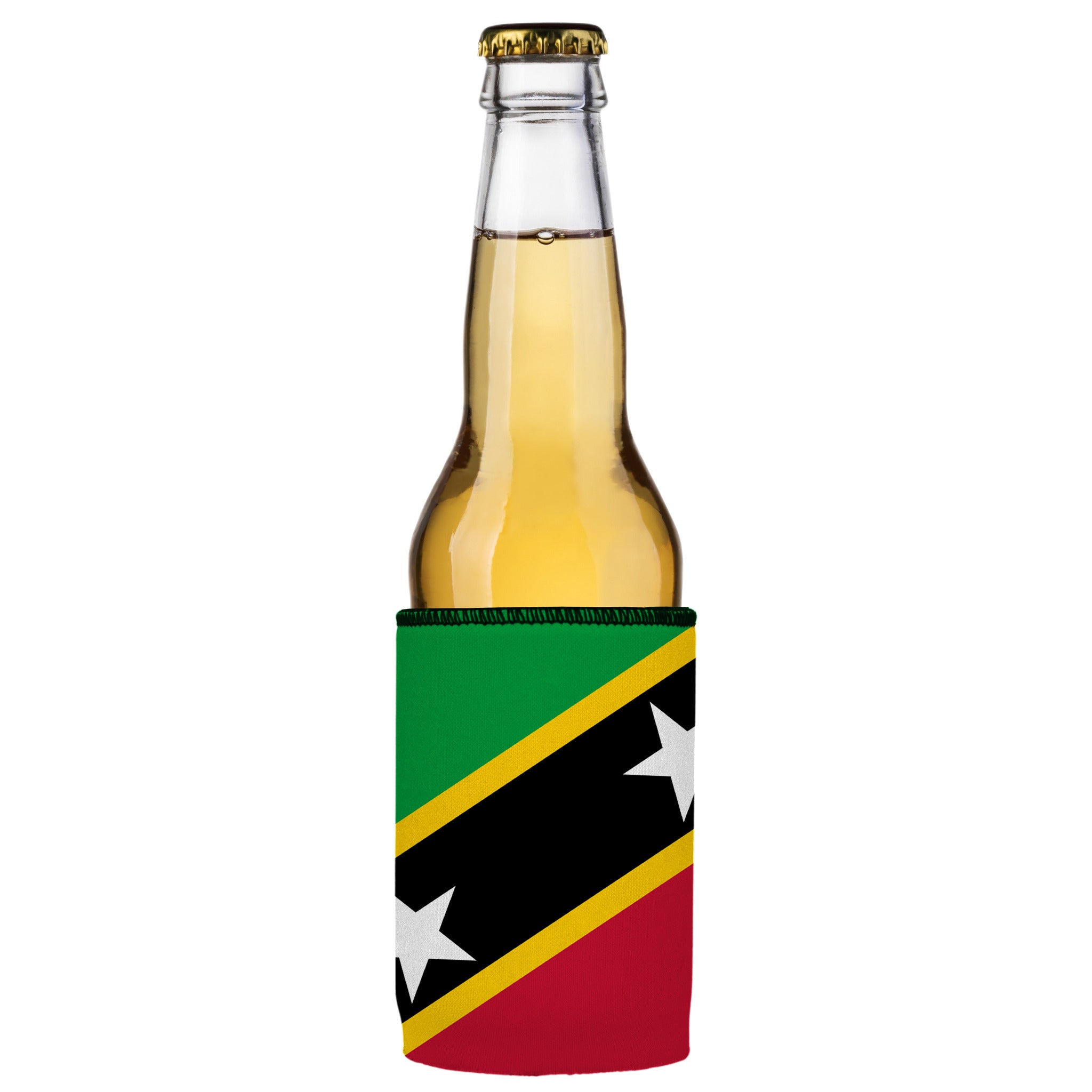 Stubbyz Flag of Saint Kitts and Nevis Stubby Cooler