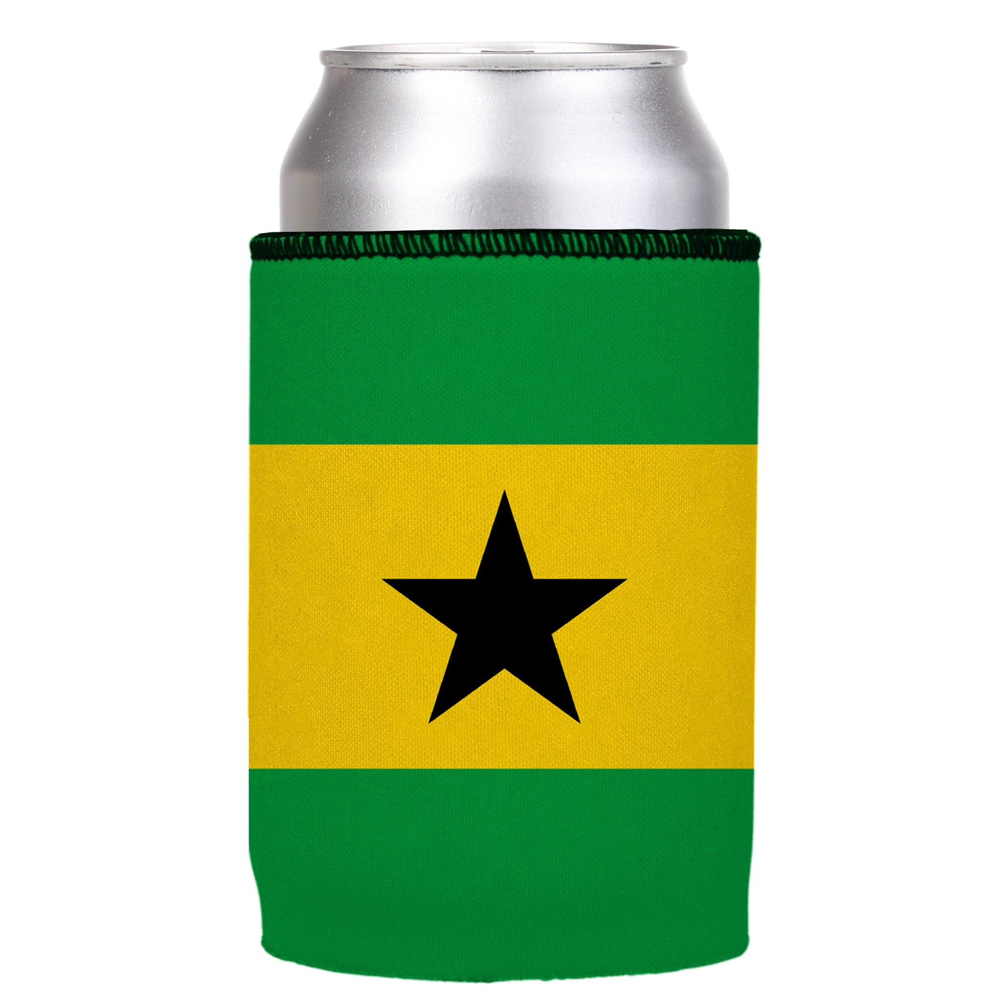 Stubbyz Flag of Sao Tome and Principe Stubby Cooler