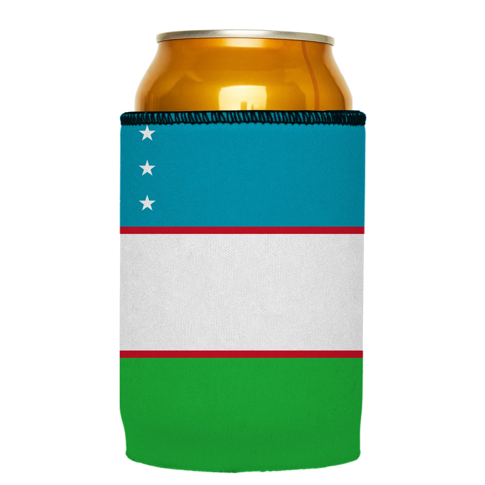 Stubbyz Flag of Uzbekistan Stubby Cooler