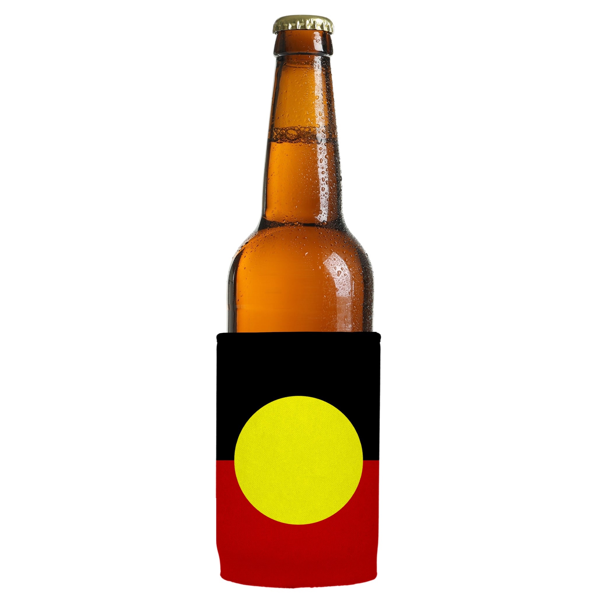 Stubbyz Flag of Australian Aboriginal Flag Stubby Cooler