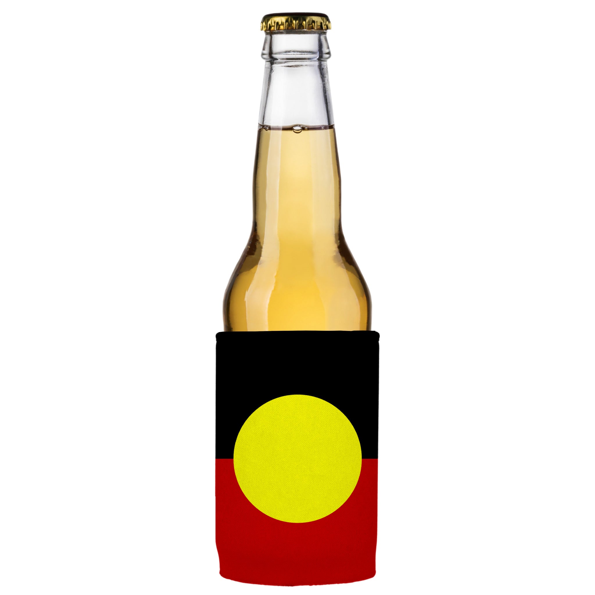Stubbyz Flag of Australian Aboriginal Flag Stubby Cooler