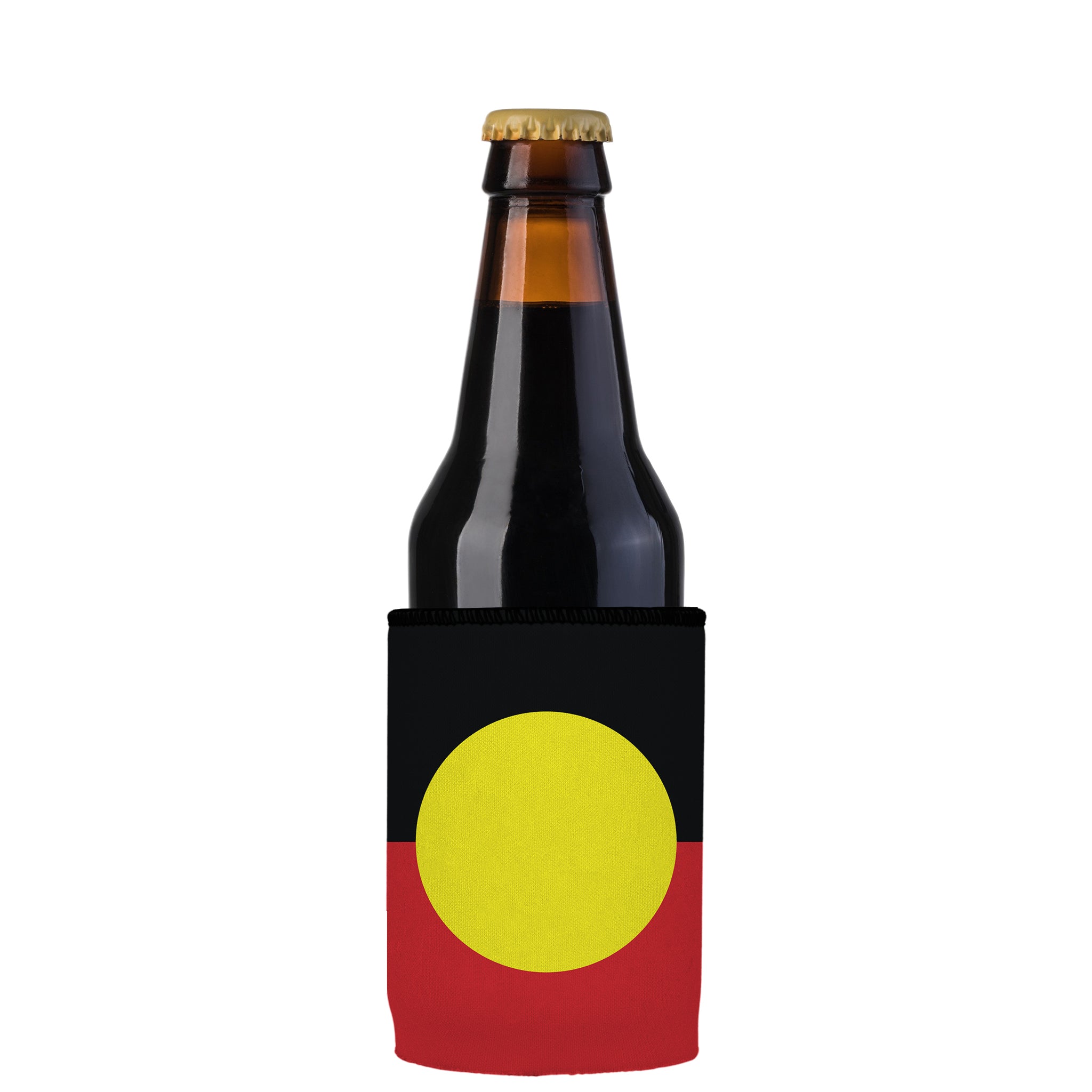 Stubbyz Aboriginal Flag Stubby Cooler