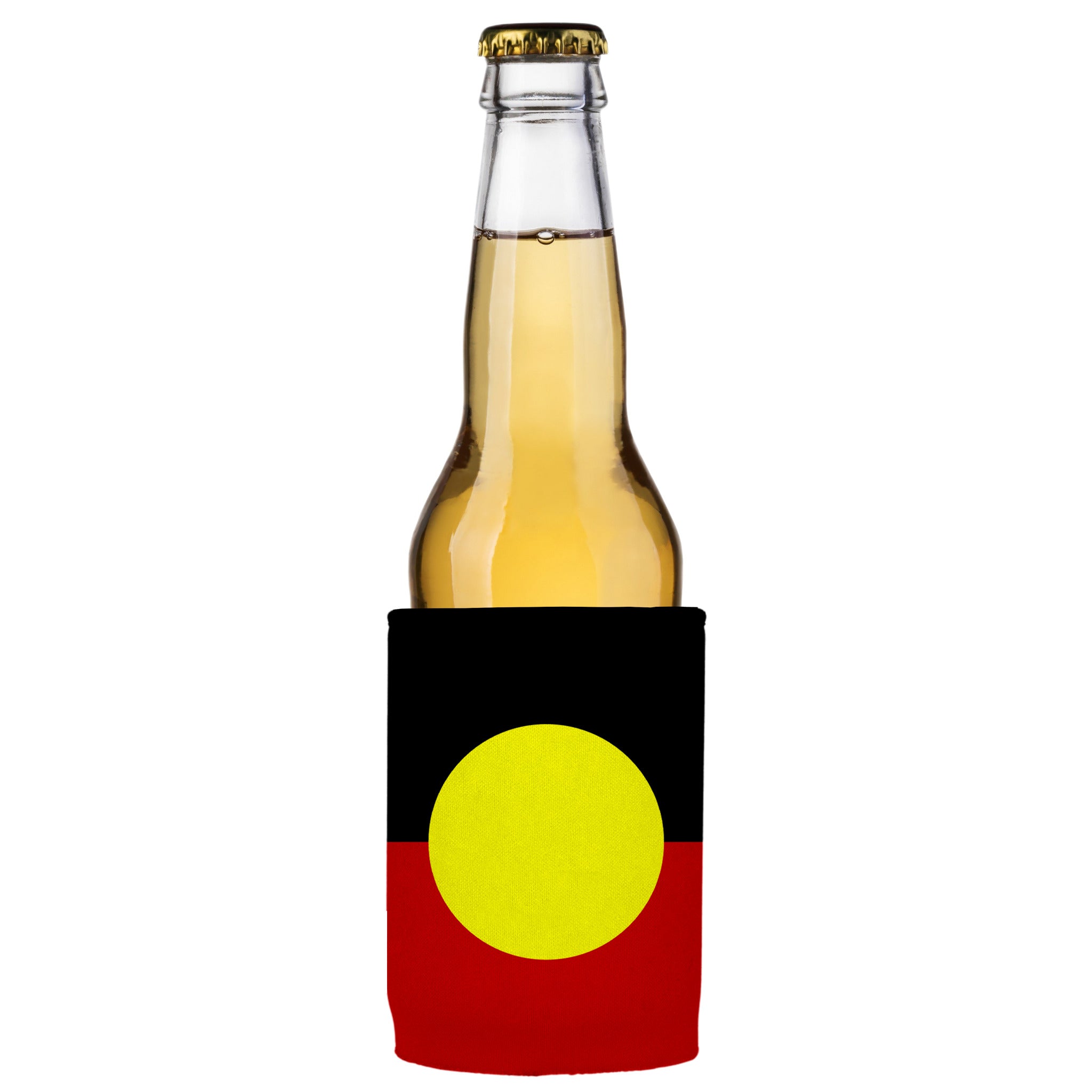 Stubbyz Flag of Australian Aboriginal Flag Stubby Cooler