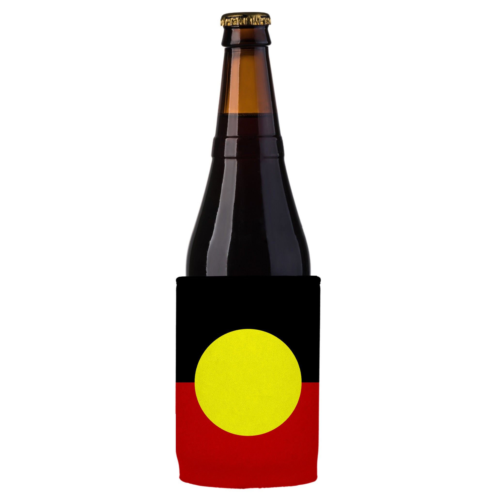 Stubbyz Flag of Australian Aboriginal Flag Stubby Cooler