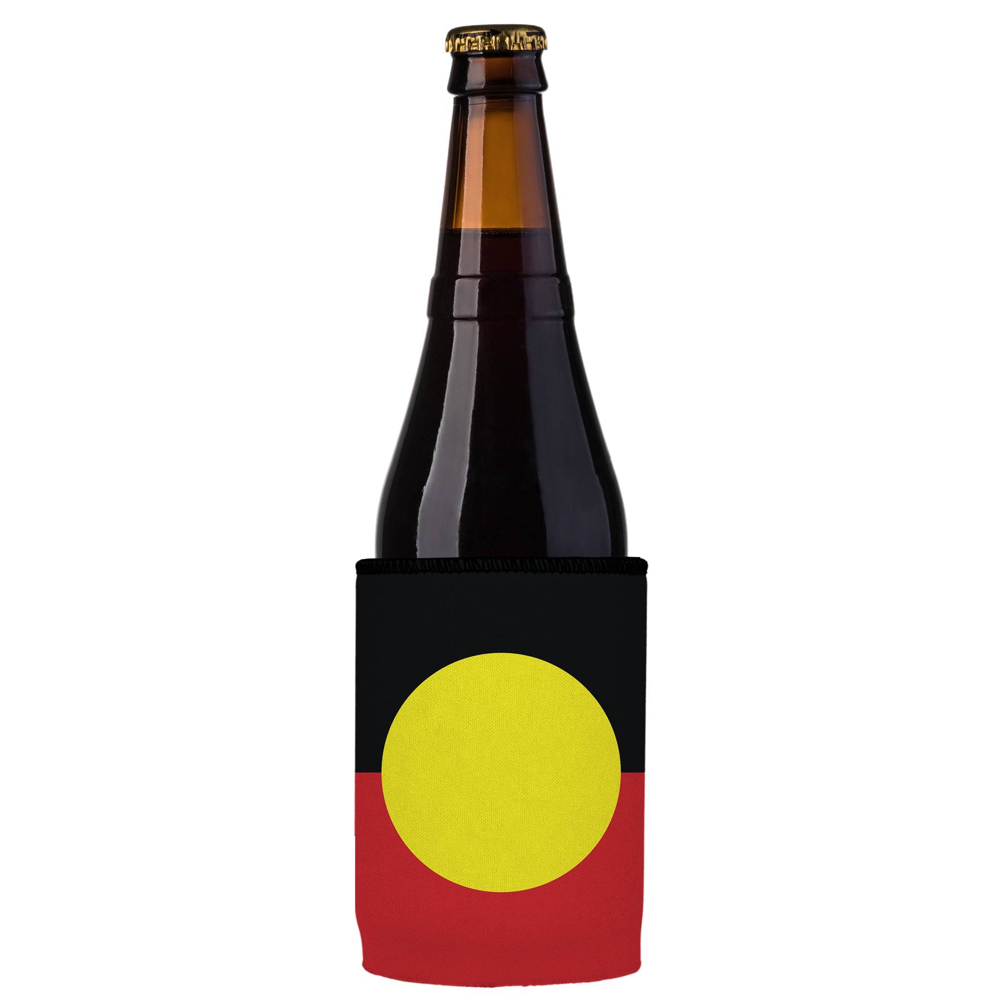 Stubbyz Aboriginal Flag Stubby Cooler