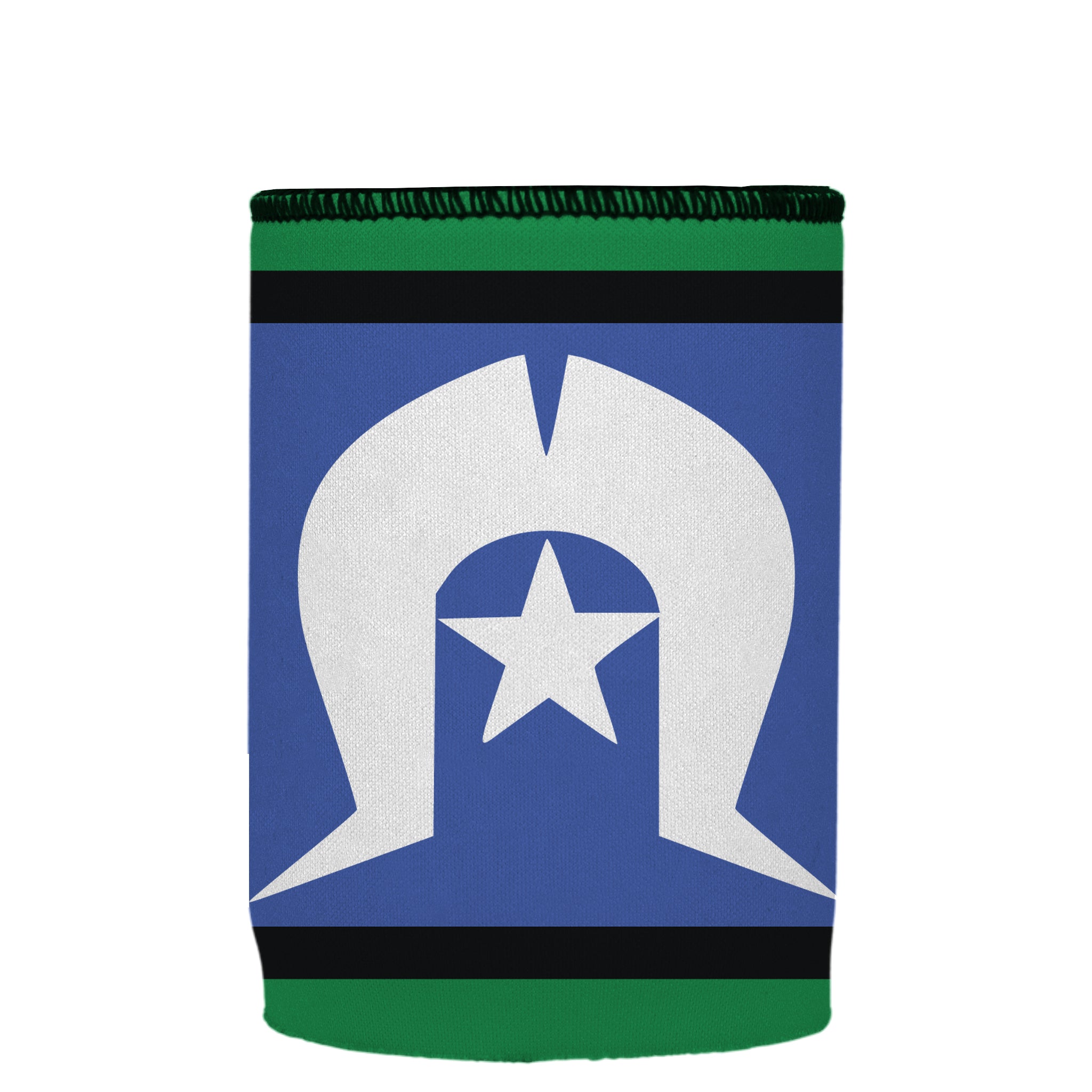 Stubbyz Torres Strait Islanders Flag Stubby Cooler