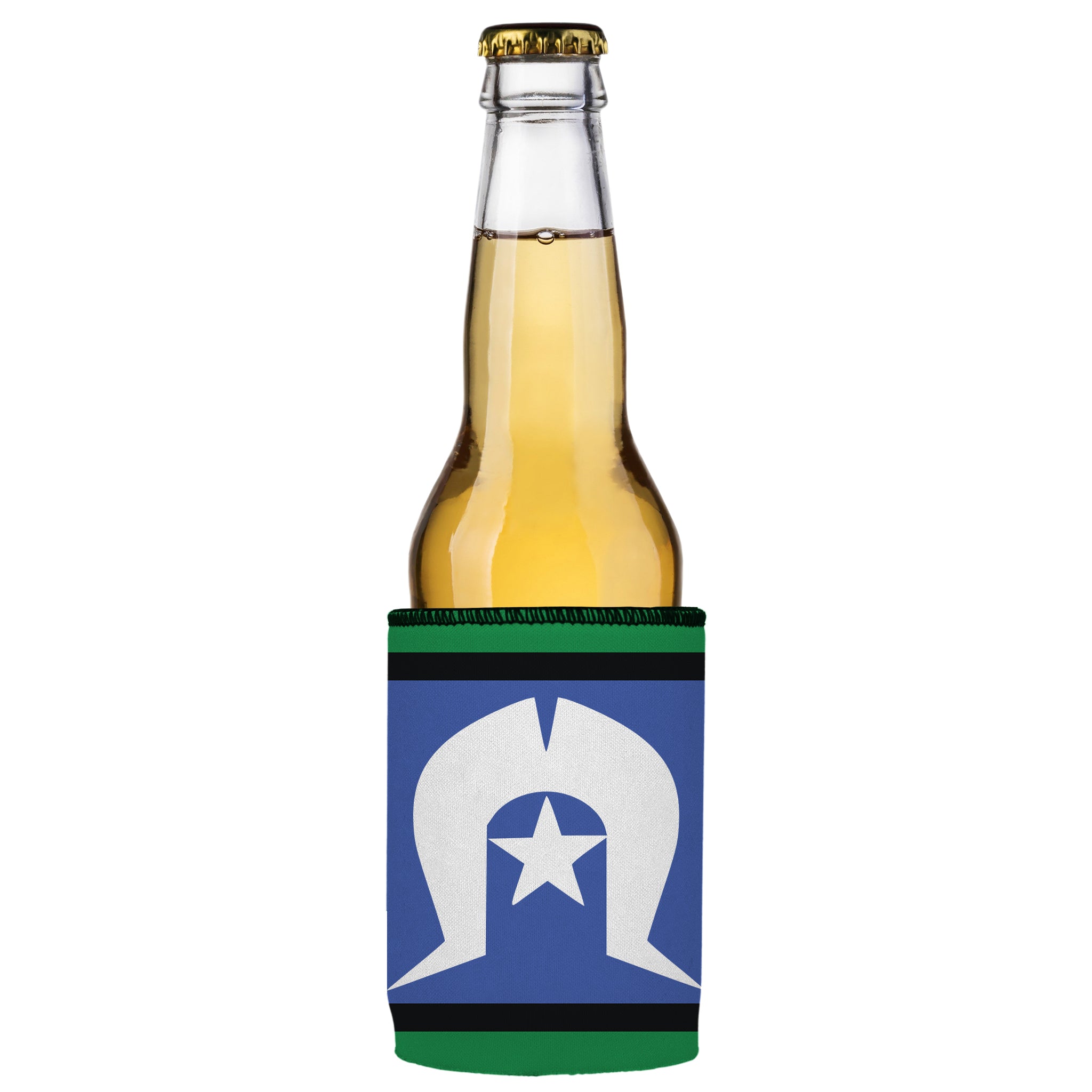 Stubbyz Torres Strait Islanders Flag Stubby Cooler