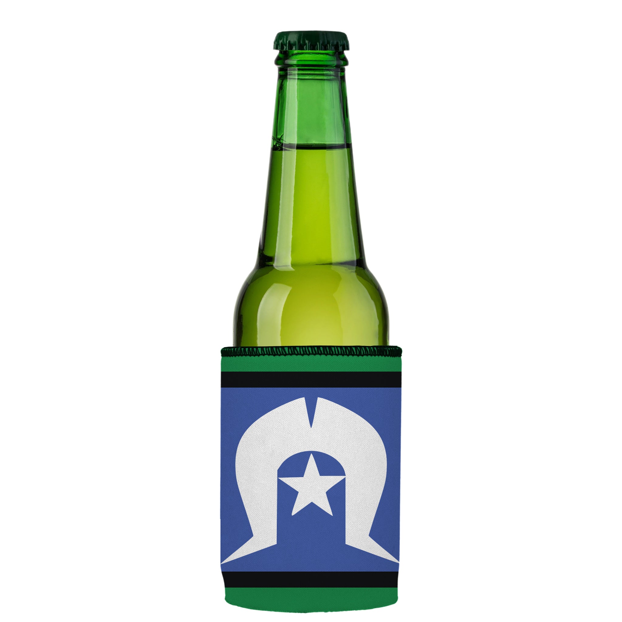 Stubbyz Torres Strait Islanders Flag Stubby Cooler