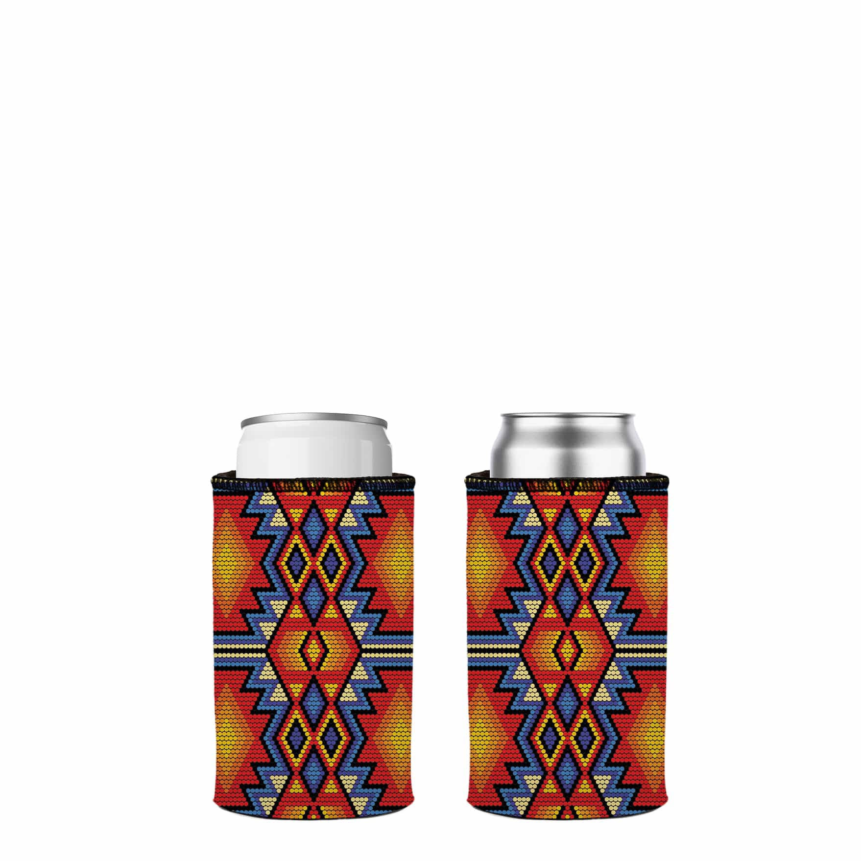 Stubbyz Huichol Beading Stubby Cooler 2-Pack