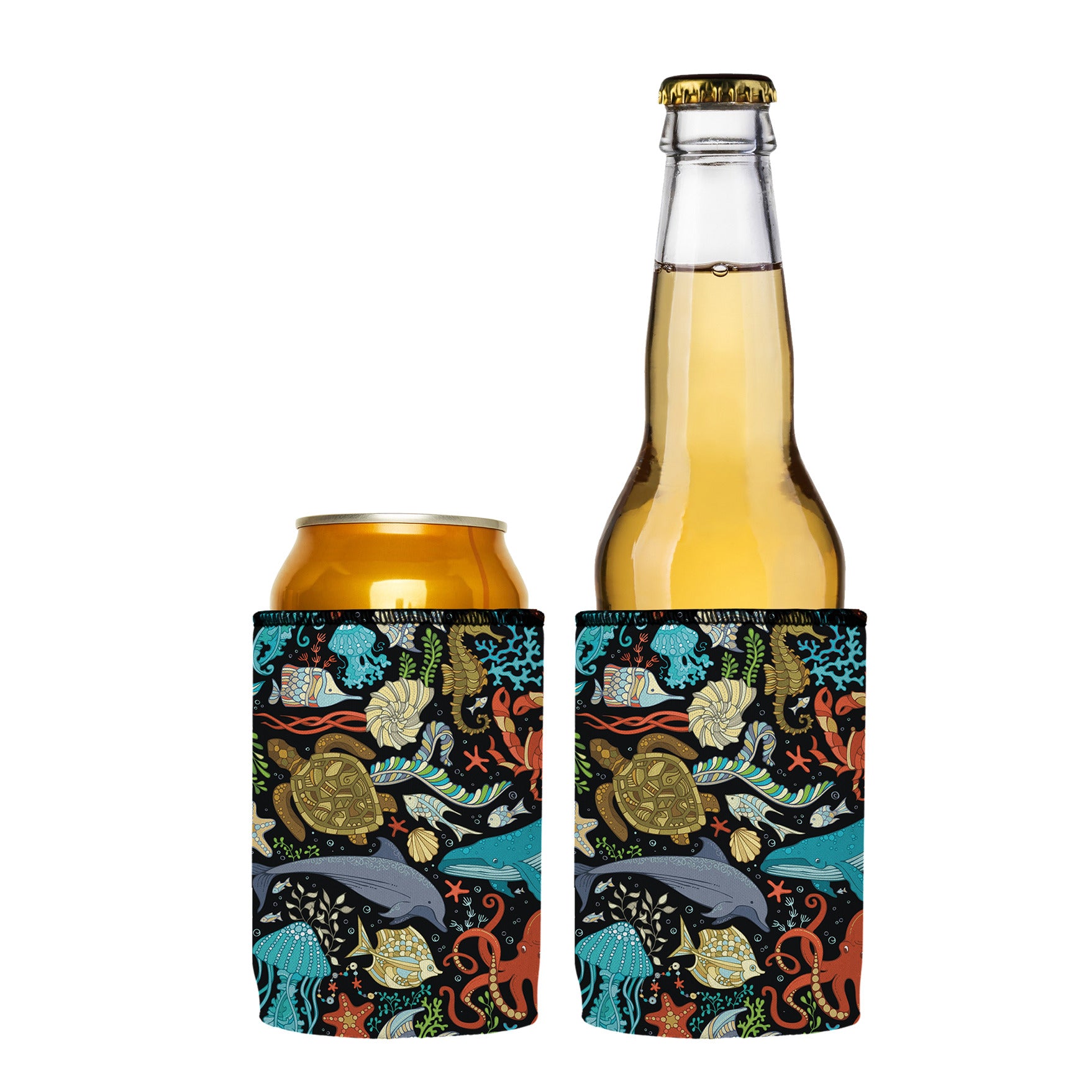 Stubbyz Ocean Deep Stubby Cooler 2-Pack