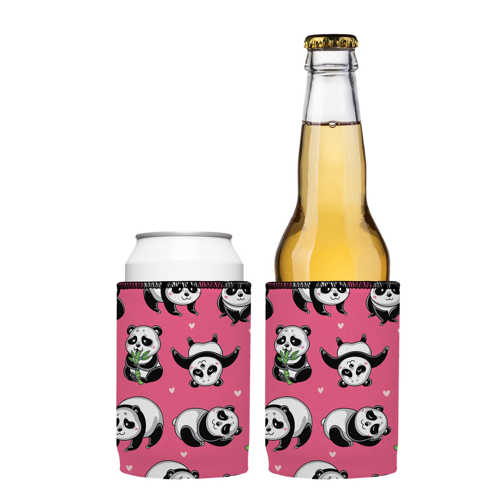 Stubbyz Panda Love Stubby Cooler 2-Pack