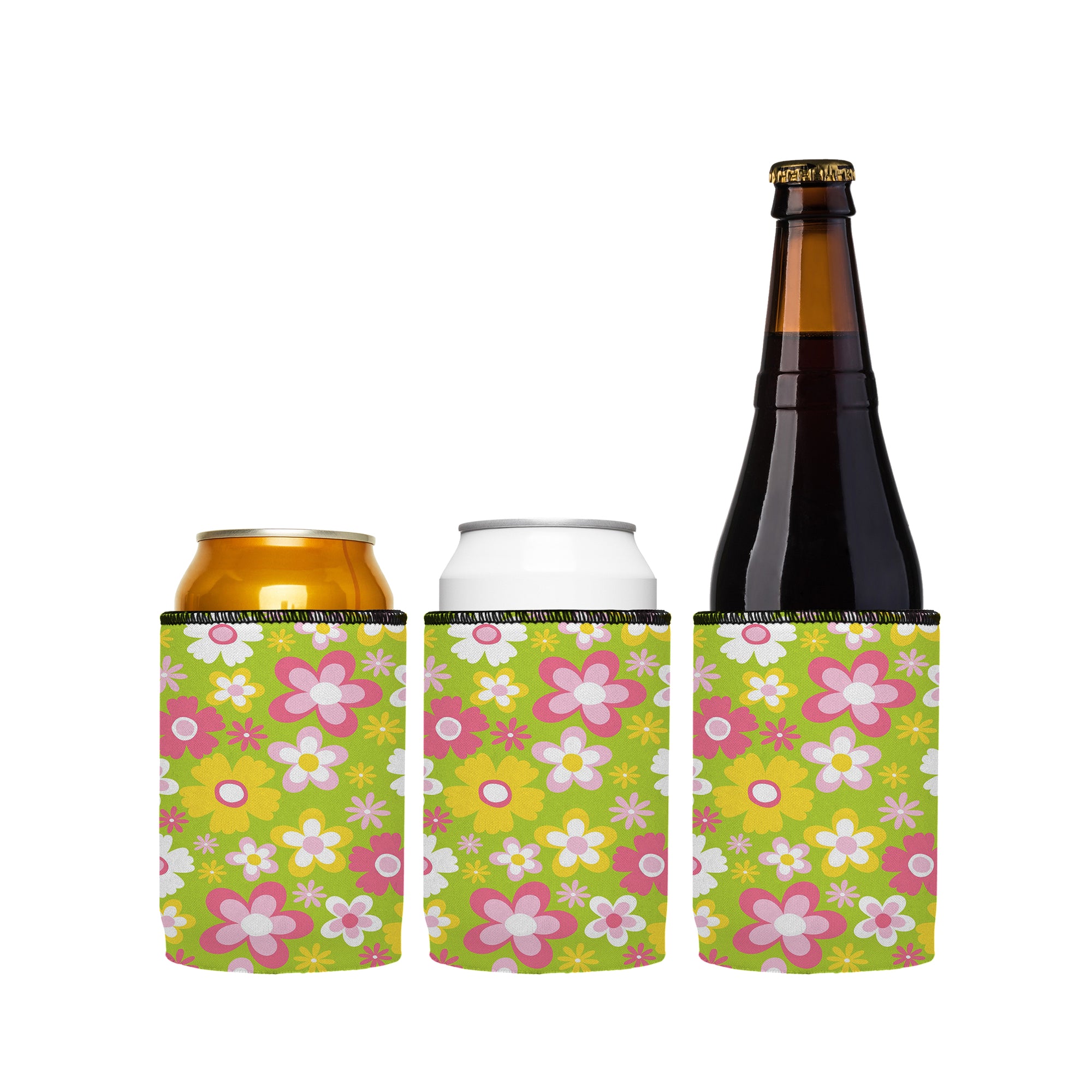 Stubbyz Hazy Daisy Stubby Cooler 3-Pack