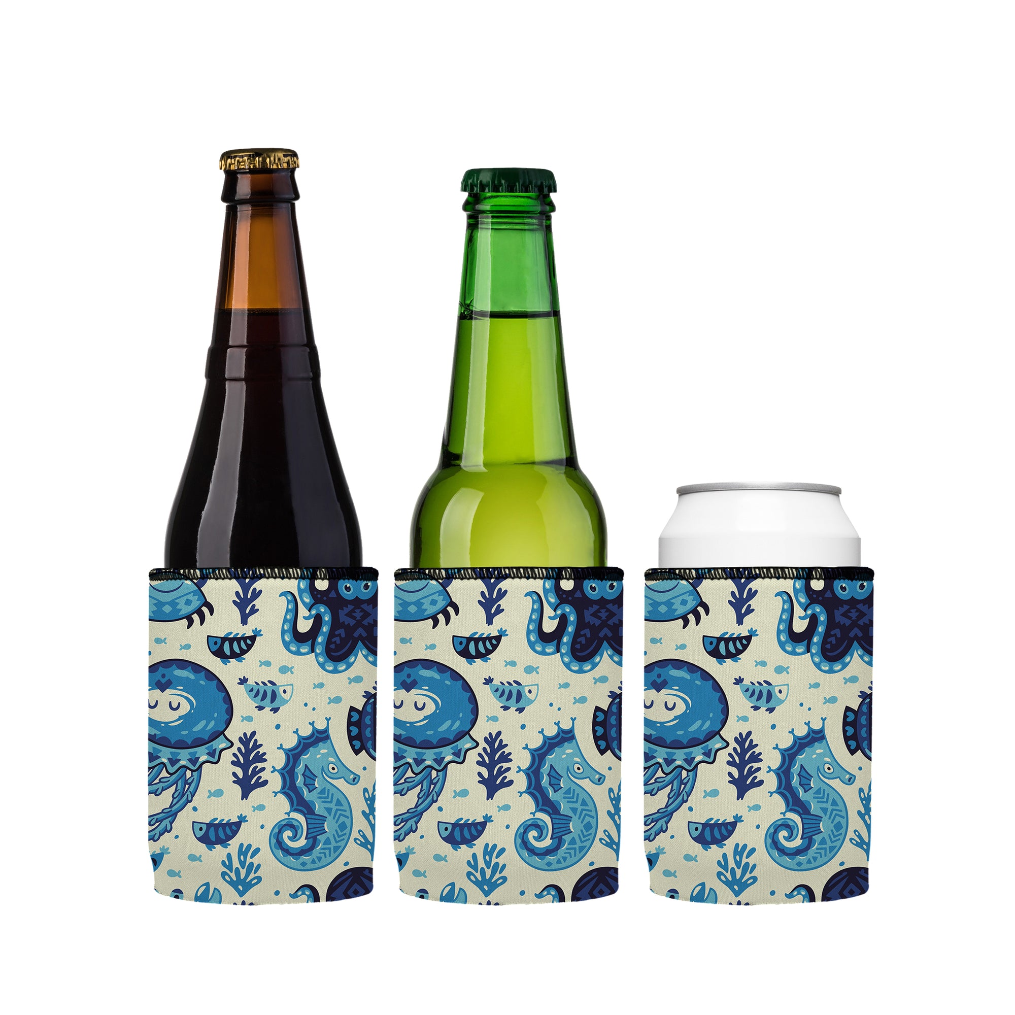 Stubbyz Ocean Friends I Stubby Cooler 3-Pack
