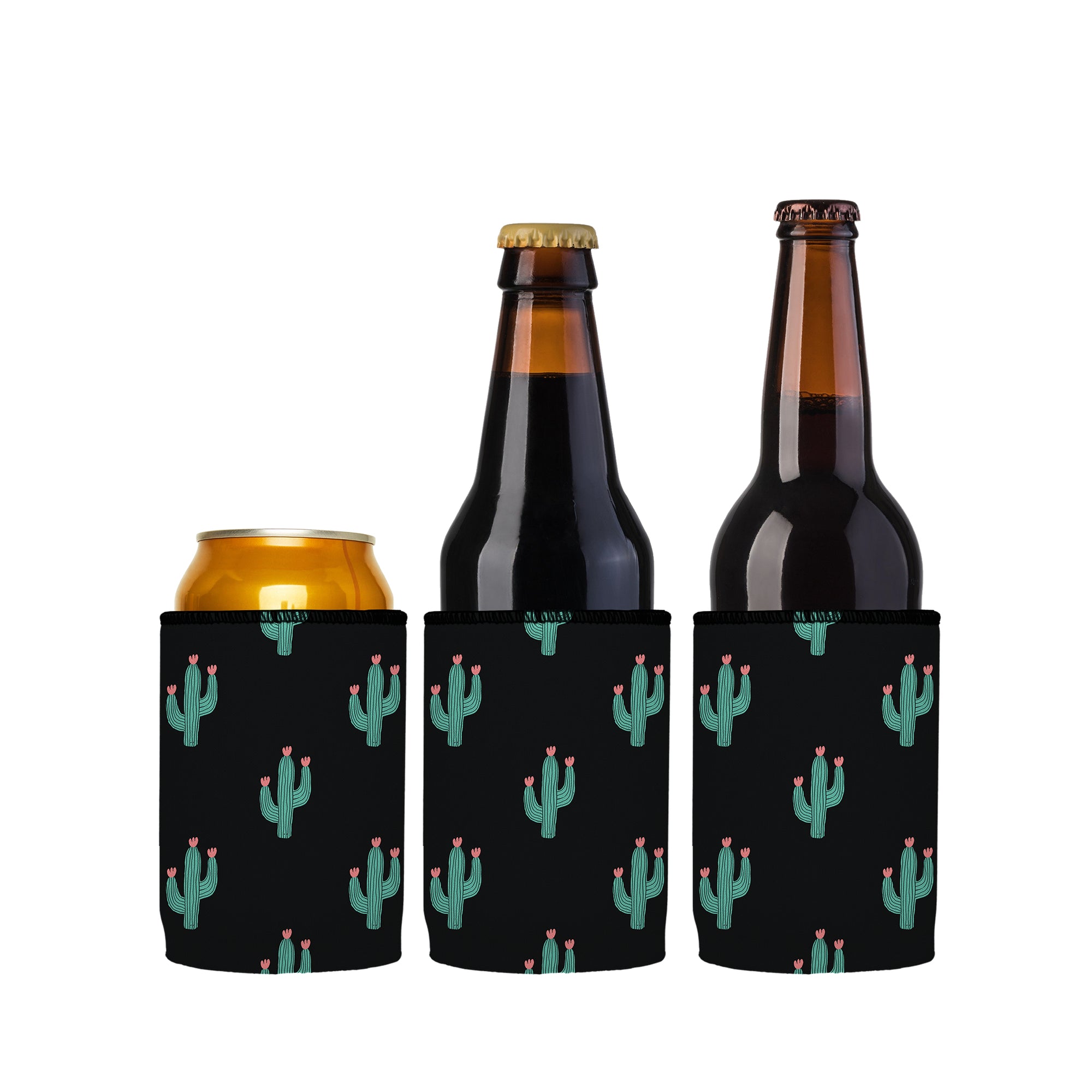 Stubbyz Cactus Bloom Stubby Cooler 3-Pack