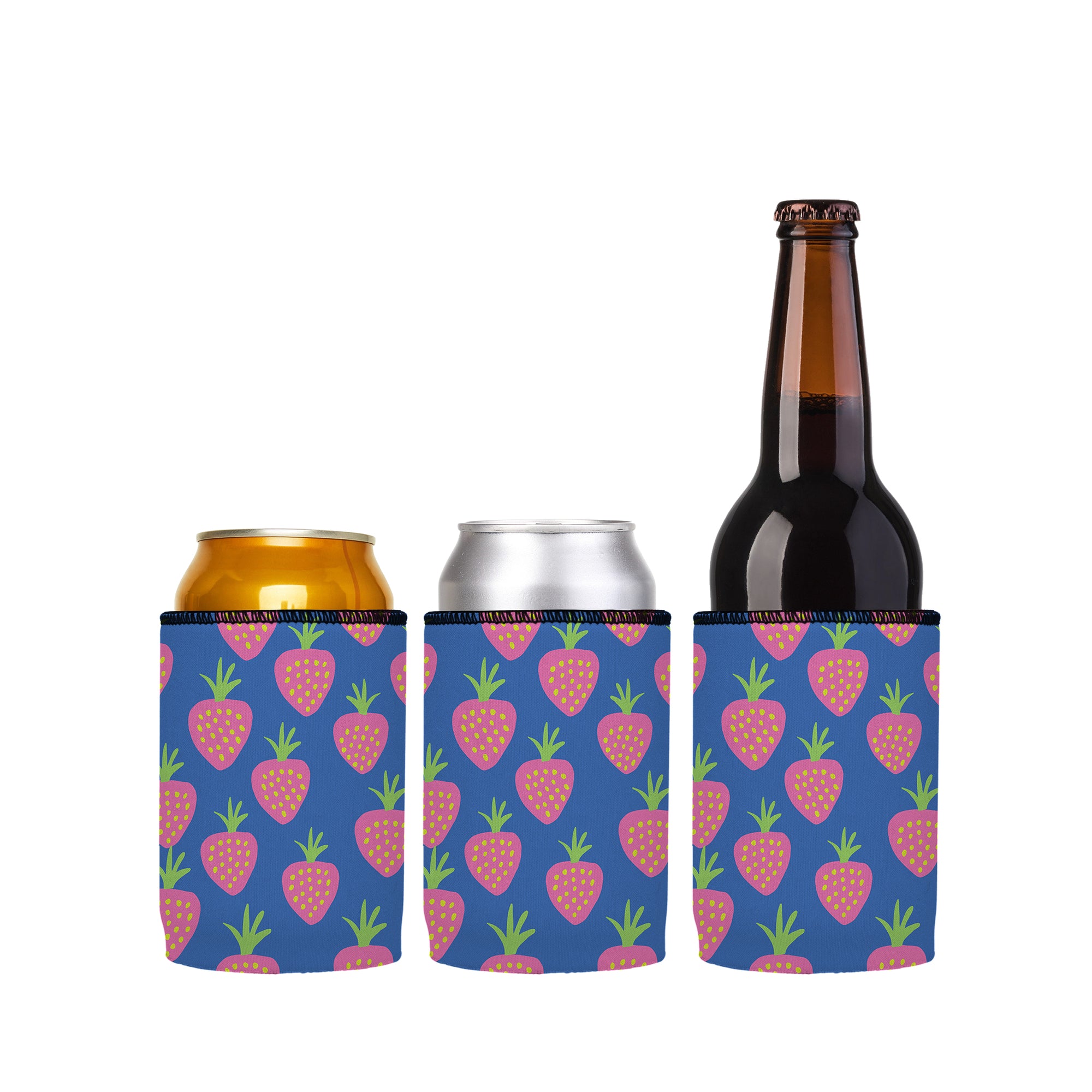 Stubbyz Strawberry Sweet Stubby Cooler 3-Pack