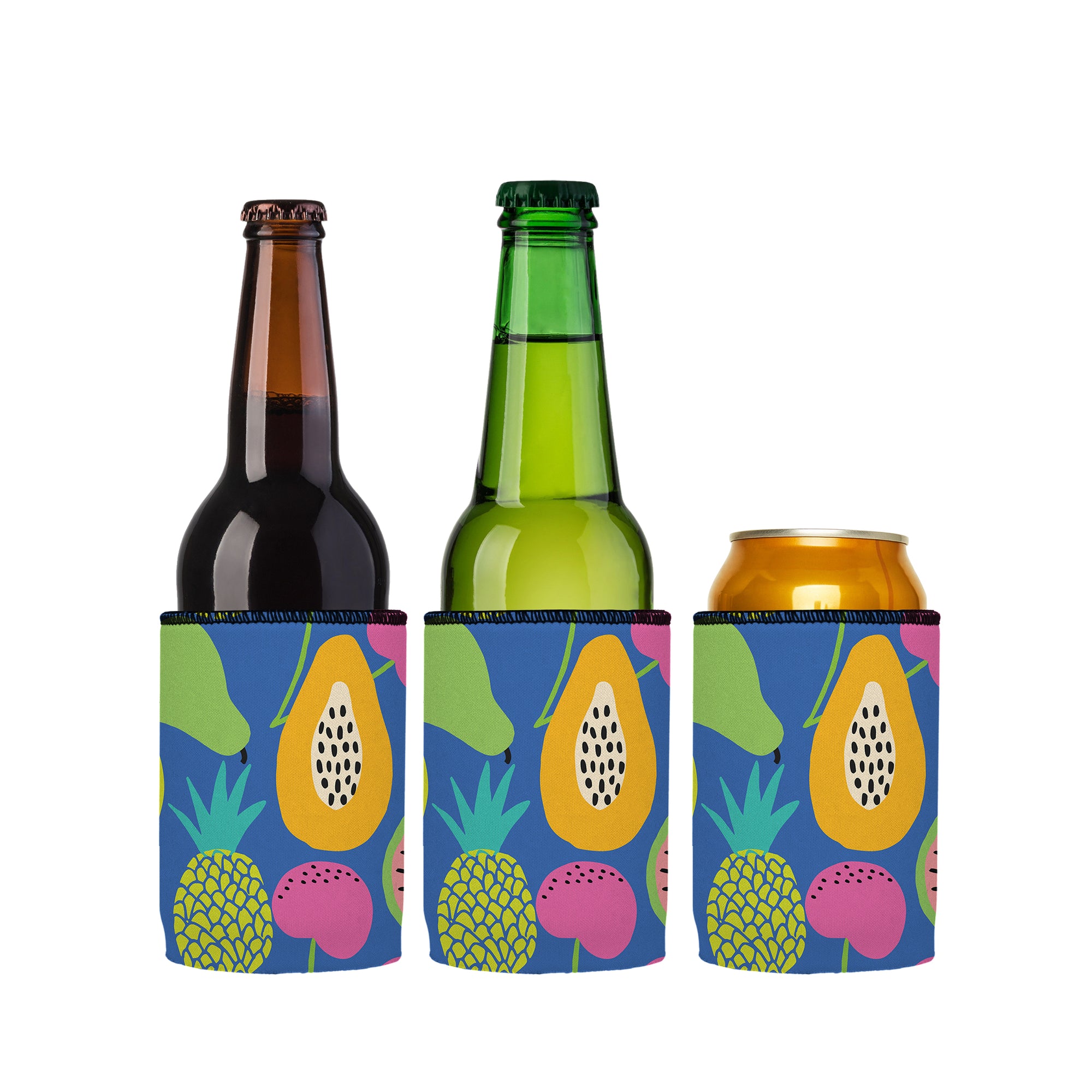 Stubbyz Tropical Mix Stubby Cooler 3-Pack