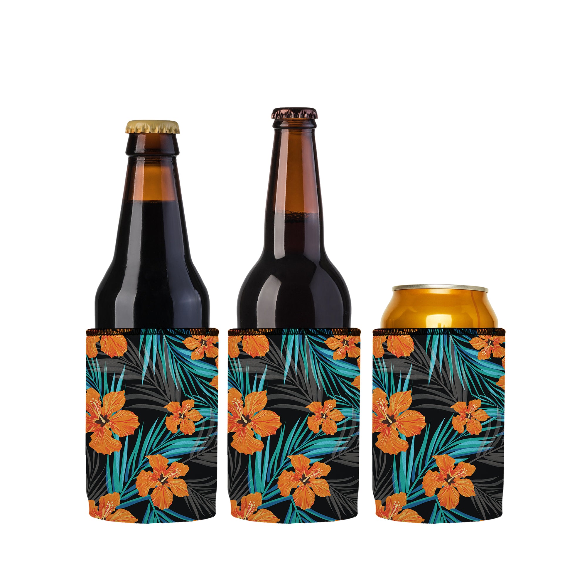 Stubbyz Island Hibiscus Stubby Cooler 3-Pack