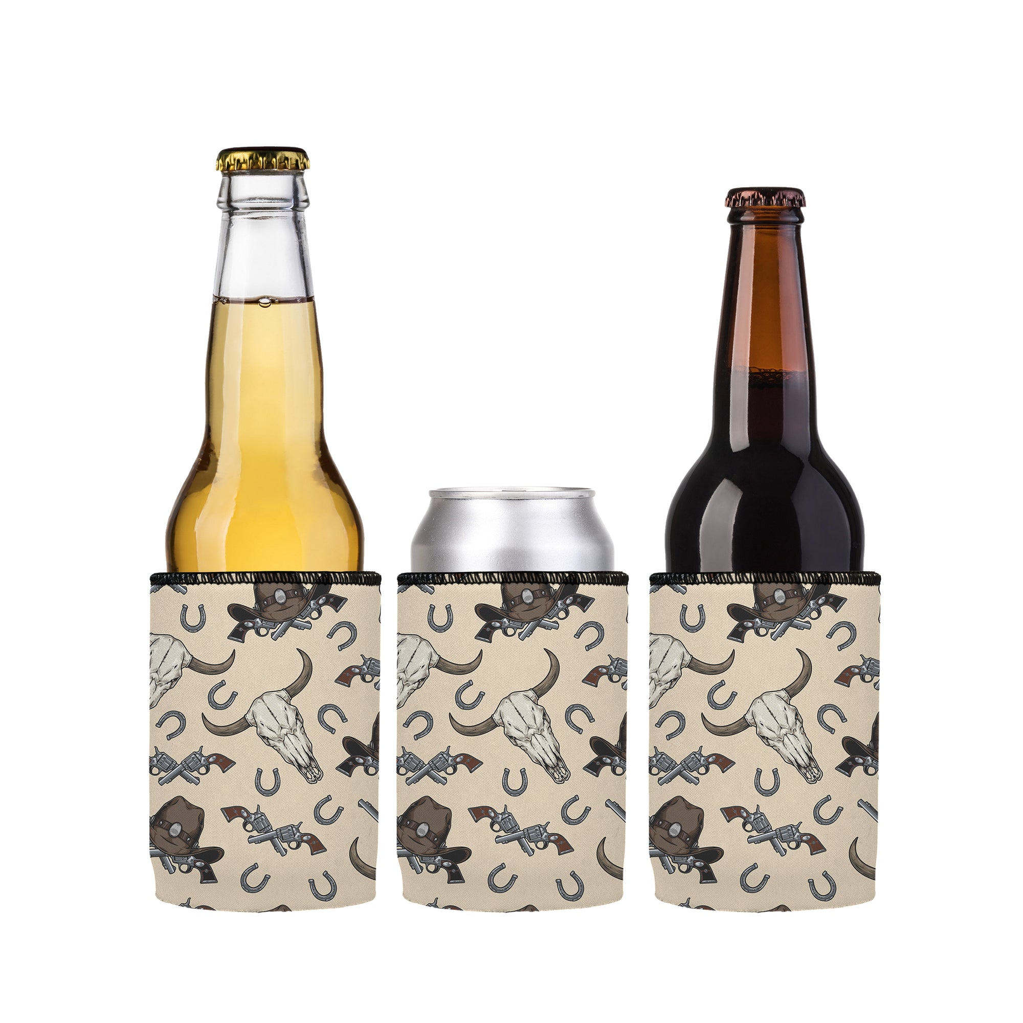 Stubbyz Western Outlaw Stubby Cooler 3-Pack