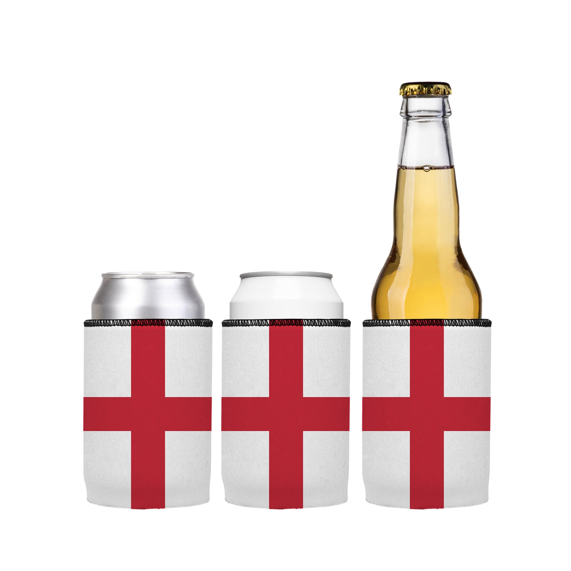 Stubbyz English Flag Stubby Cooler 3-Pack