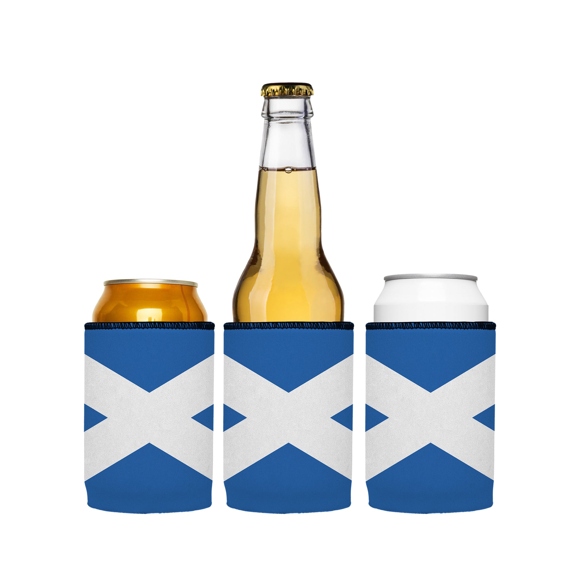 Stubbyz Scotish Flag Stubby Cooler 3-Pack